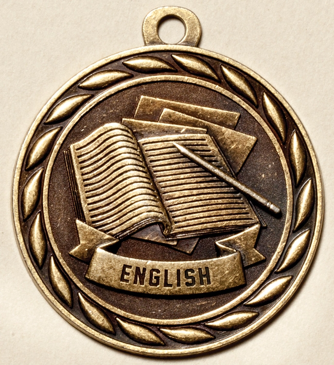 English Medal, 2" 2