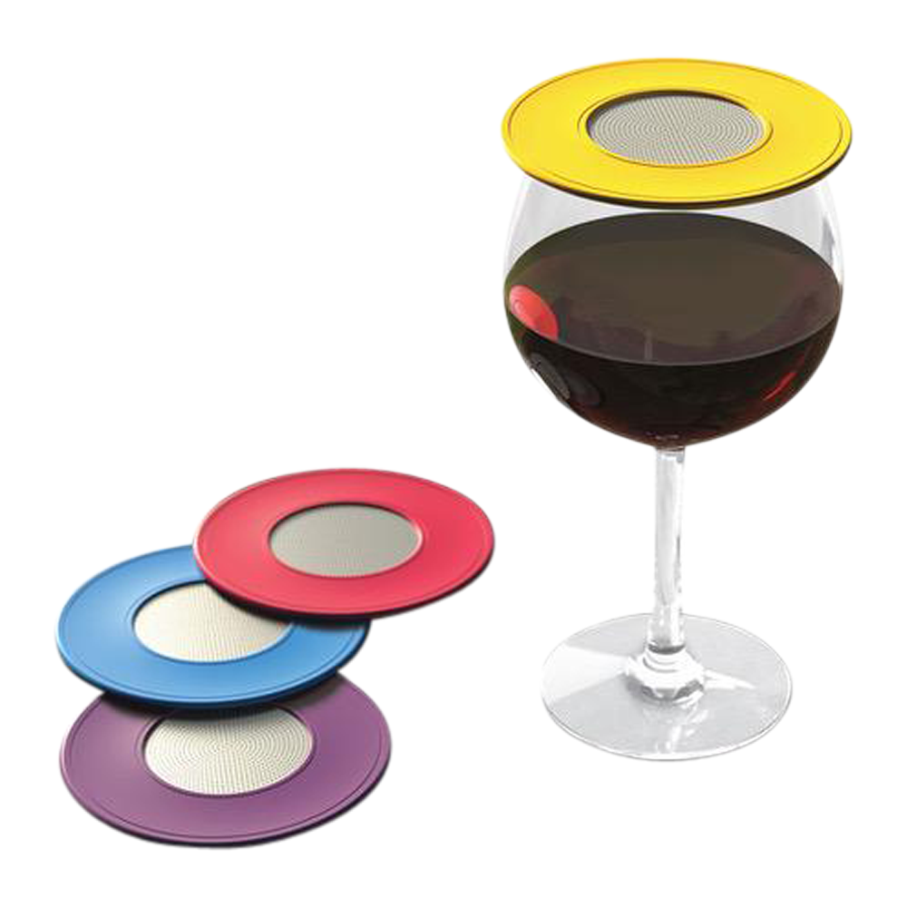 Ventilated Silicone Wine Glass Covers 3