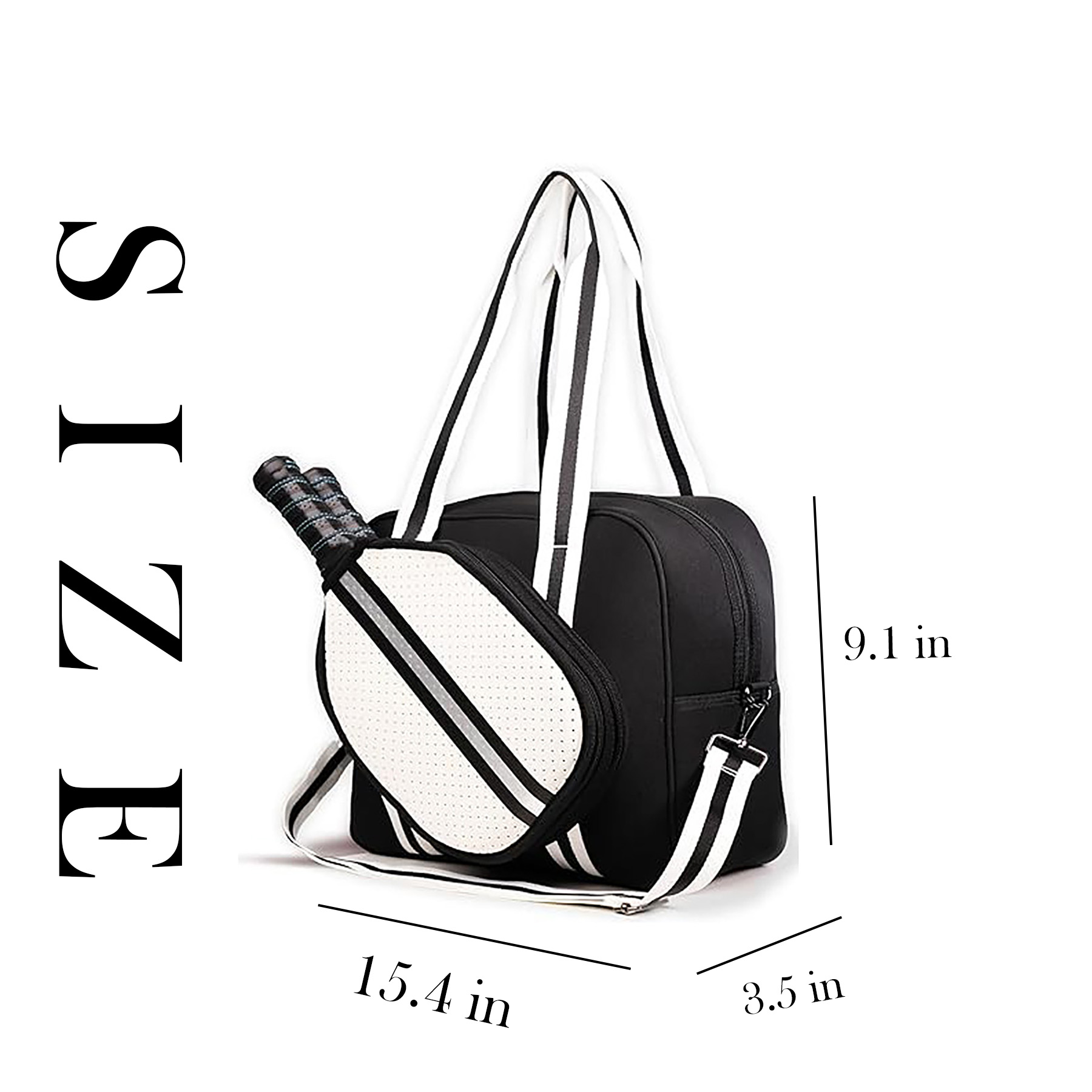 Rubber Pick Ball Large Capacity Sports Bag 3