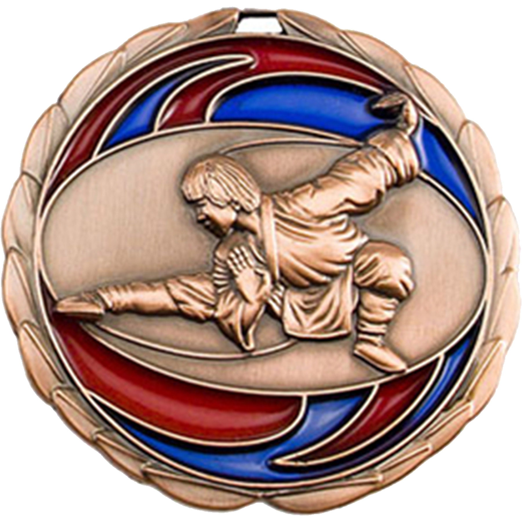 Stock Color Medals: Martial Arts 3