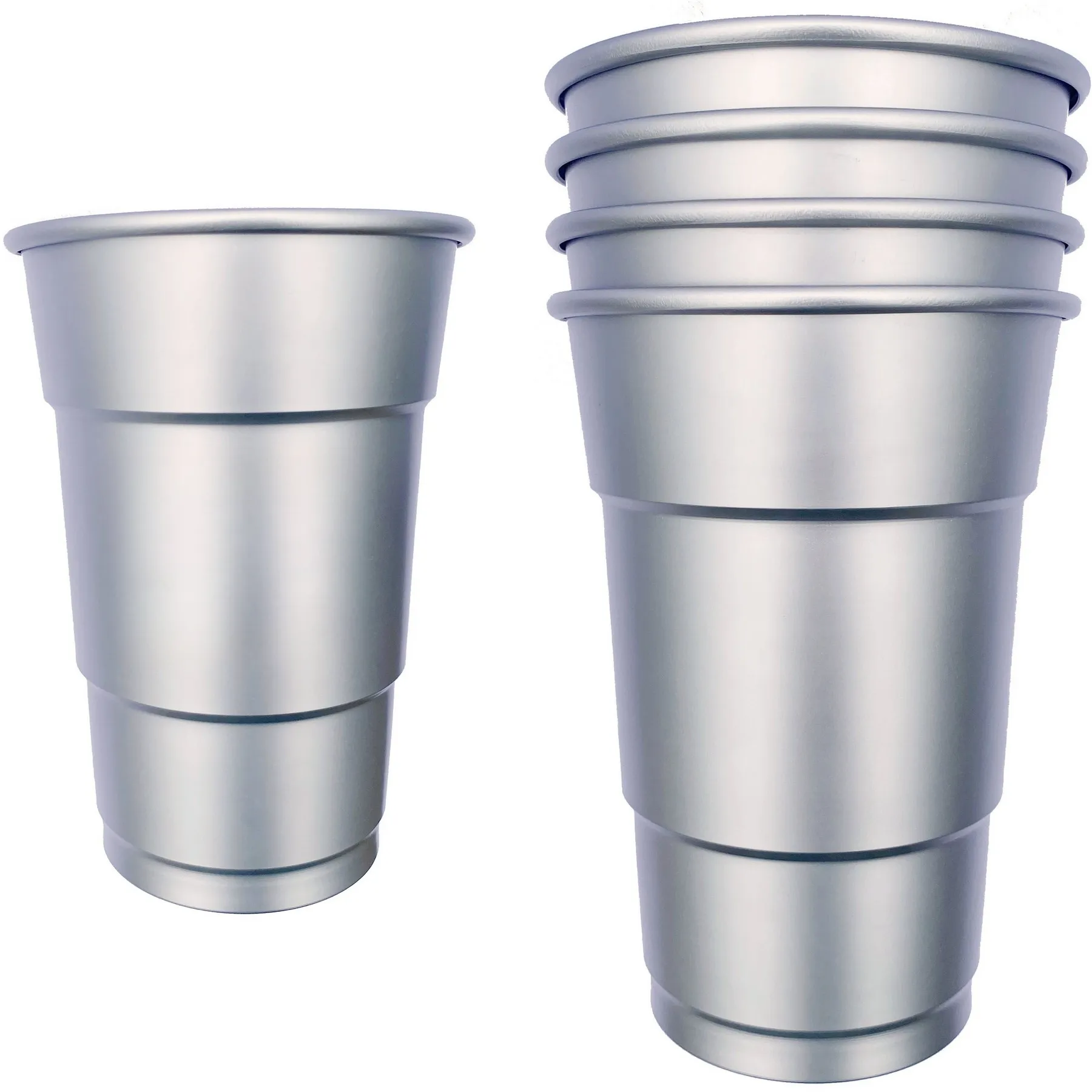 Recyclable 16oz Aluminum Pint Cup