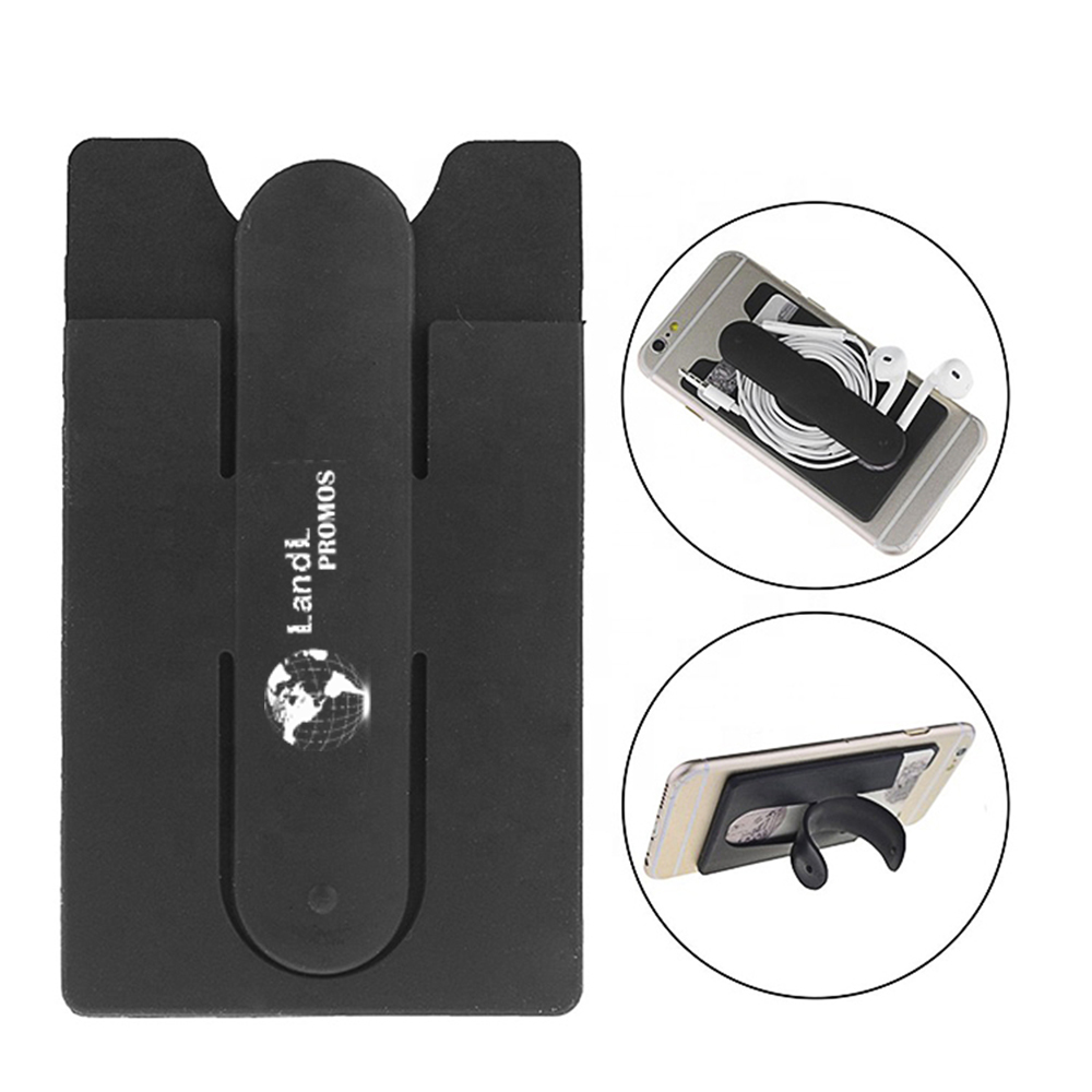 Silicon Phone Stand and Wallet 2