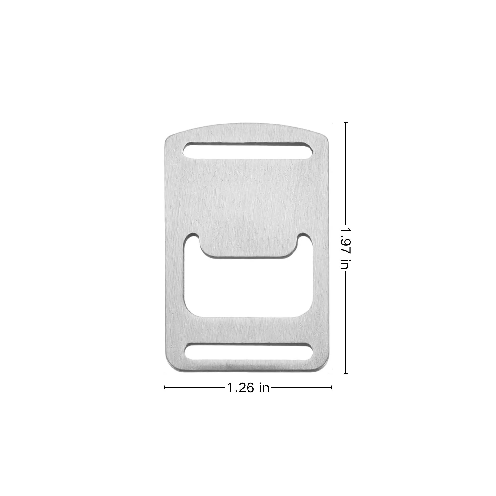 Stainless Steel Webbing Buckle Bottle Opener 3
