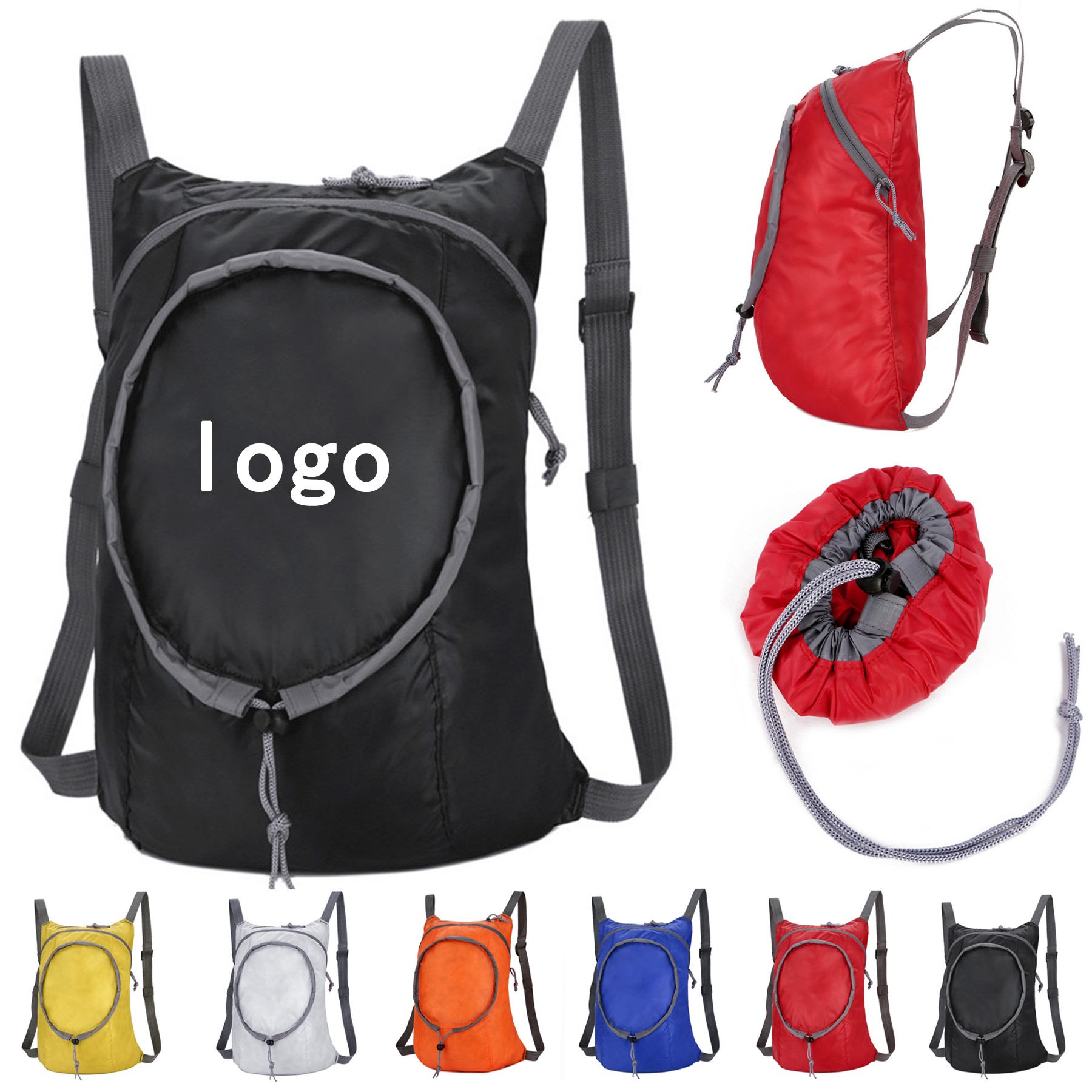 Nylon Waterproof Backpack