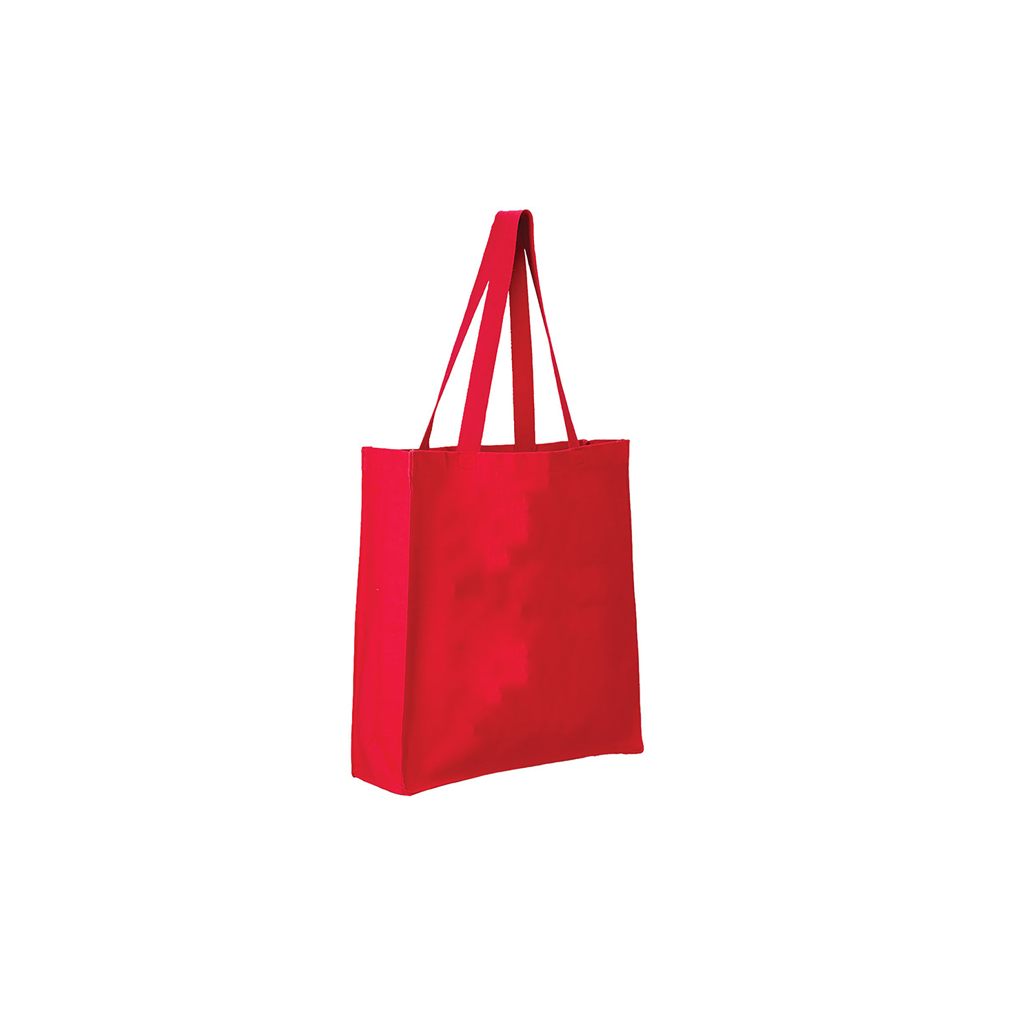 Foldable Cotton Canvas Grocery Tote Bag, custom tote bag with logo imprint 2