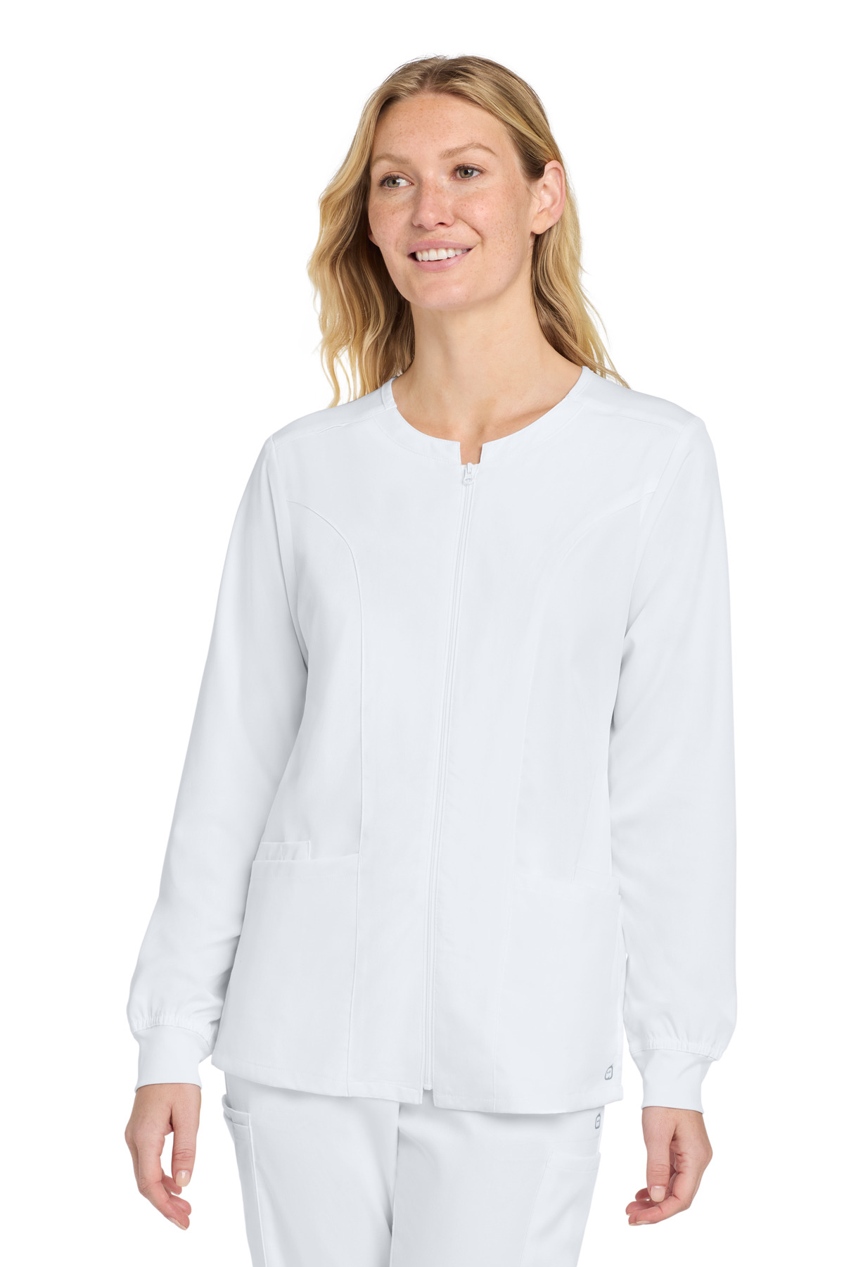 Wink Women's Premiere Flex Full-Zip Scrub Jacket WW4088 7