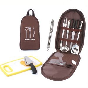 7 Piece Camp Kitchen Cooking Utensil Set 4