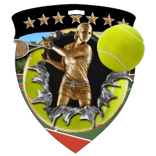 Color Burst Medals/Tennis