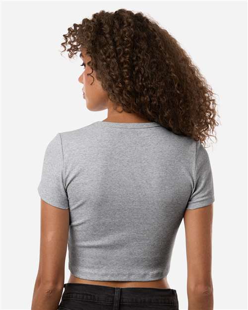 Women's Baby Rib Cropped Tee - BR210 5