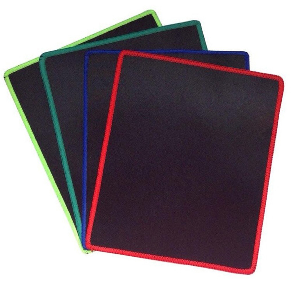 Non-Slip Rubber Base Mouse Pad with Stitched Edge 2