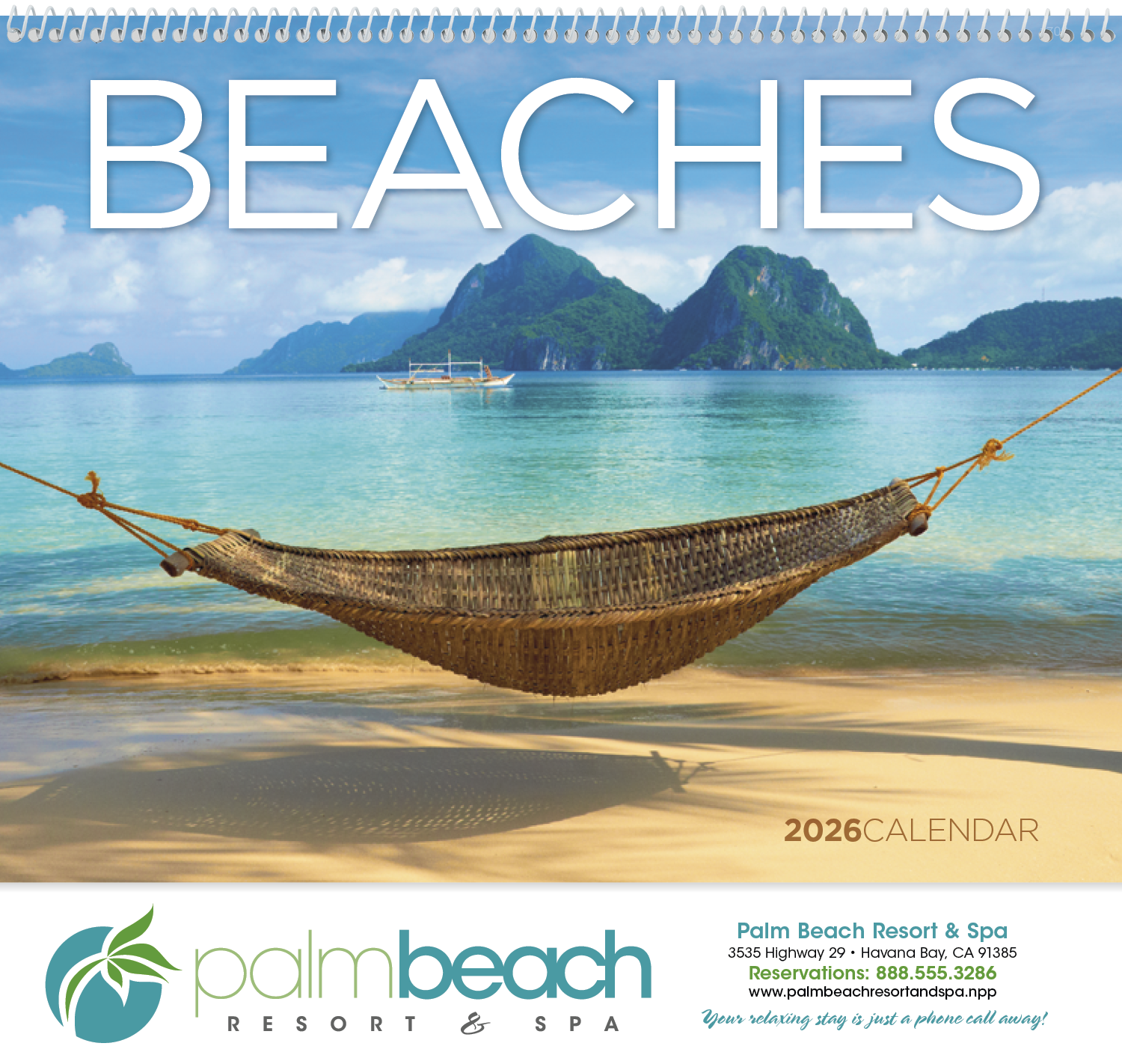 Triumph® Calendars Beaches Calendar 2