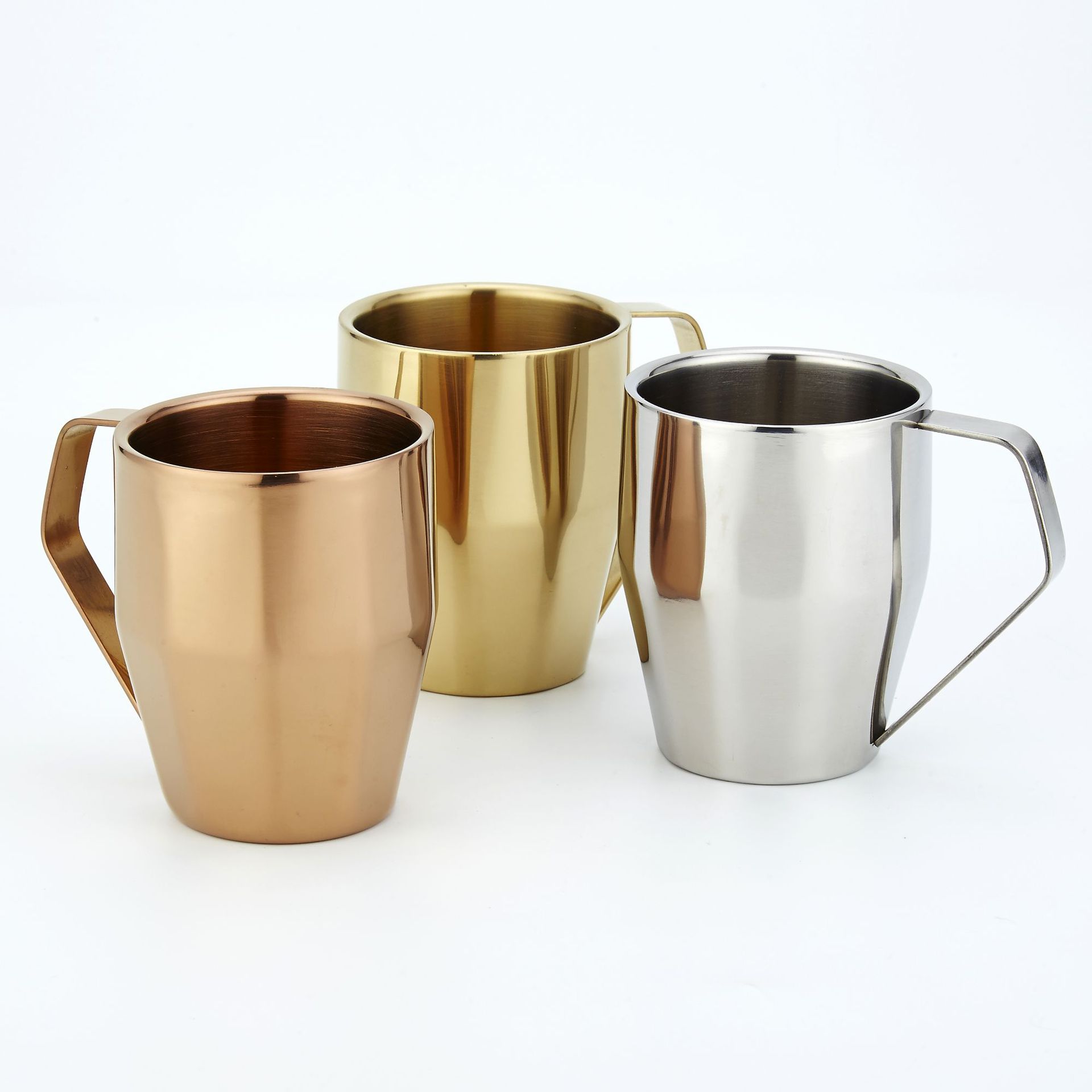 Stainless Steel Double Wall Coffee Cup Insulated Beer Mug 5