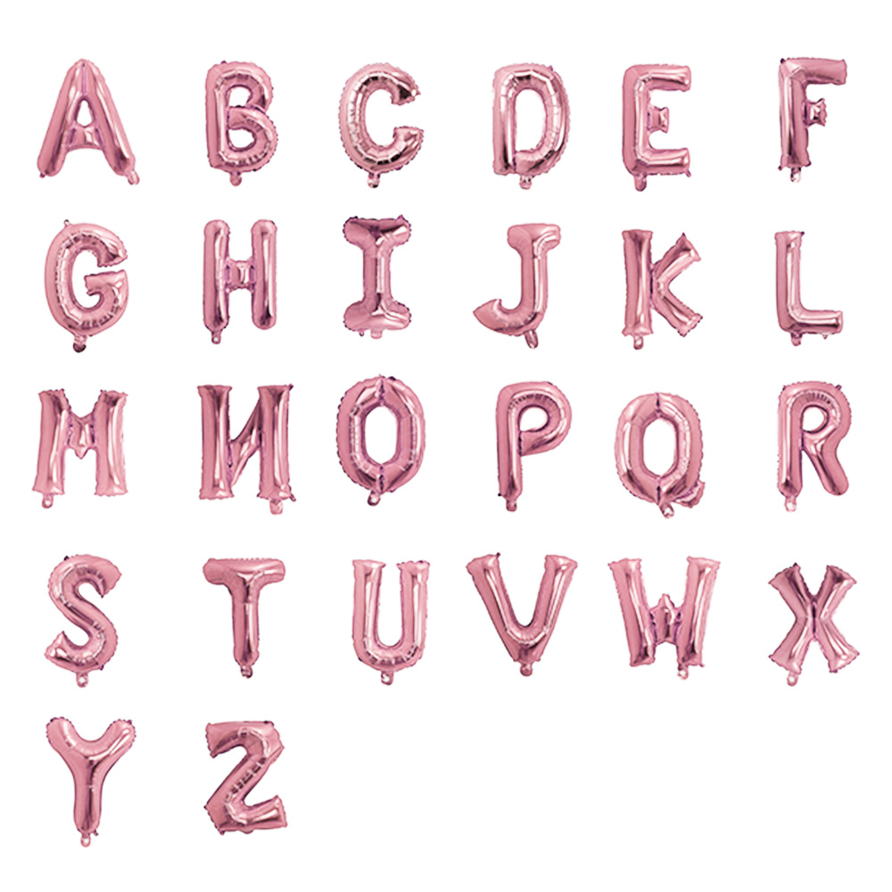 16" Number & Letter Balloons 13