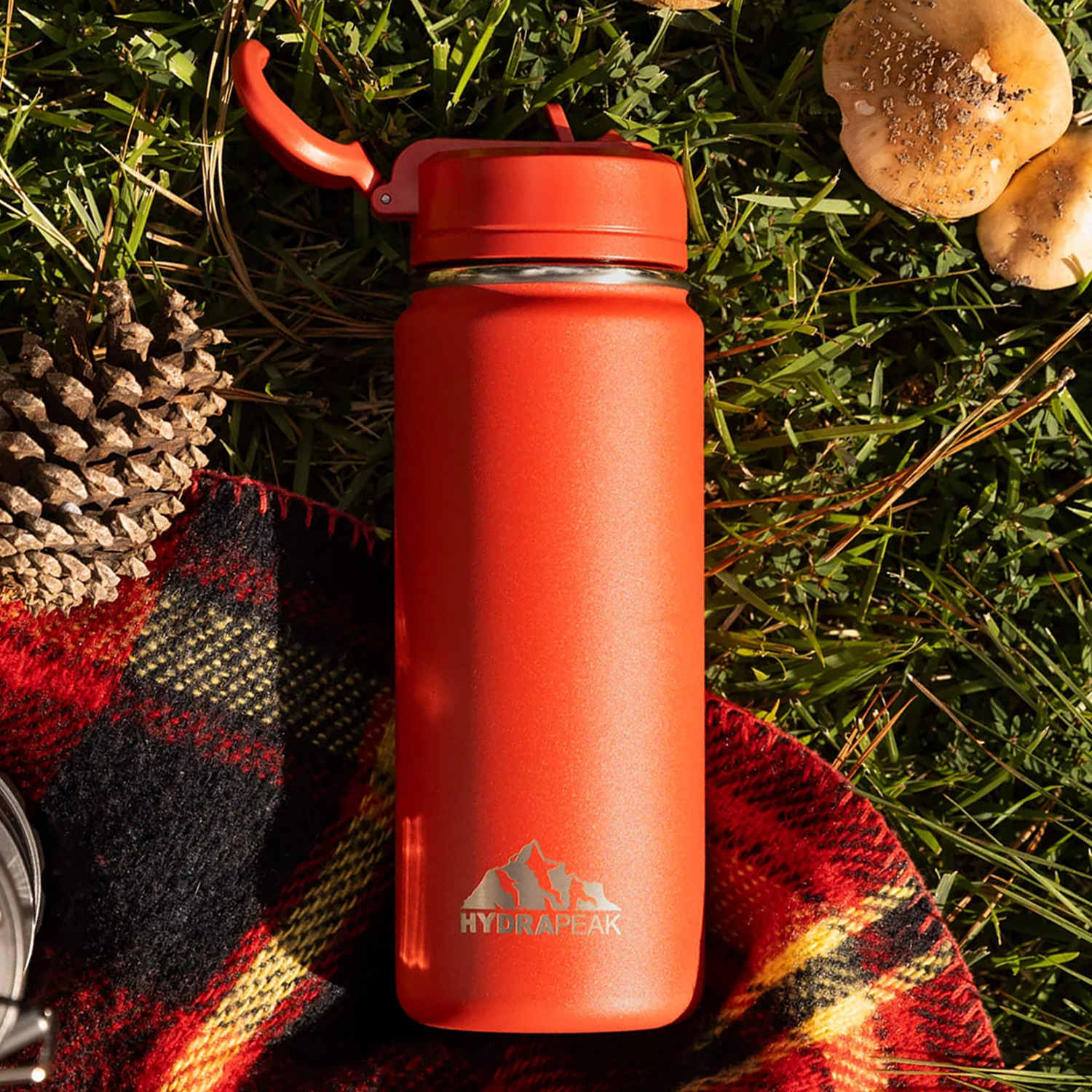 20 oz Hydrapeak® Stainless Steel Insulated Mini Water Bottle w/ Straw Lid 3
