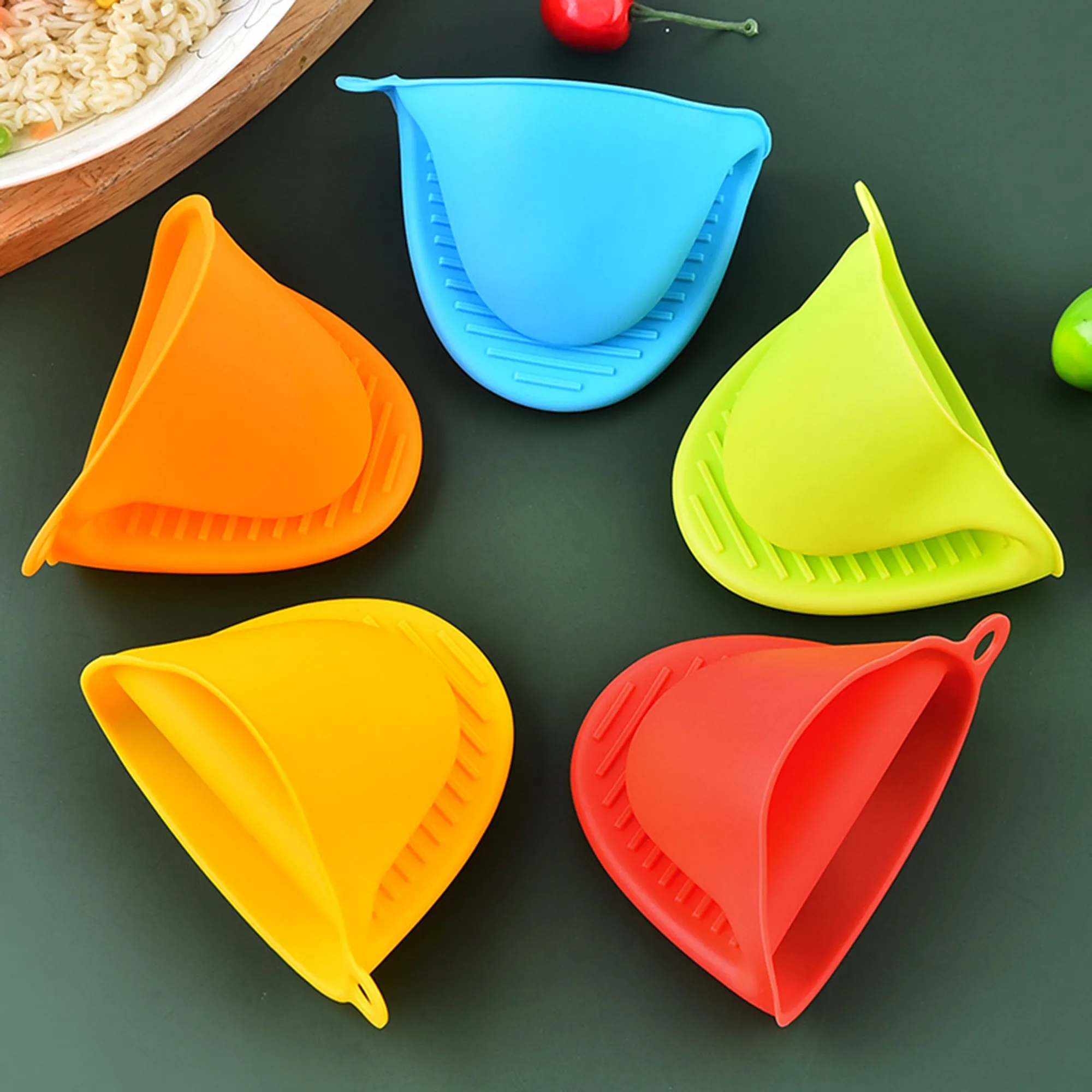 Kitchen Silicone Oven Microwave Mitt MOQ50pcs 2
