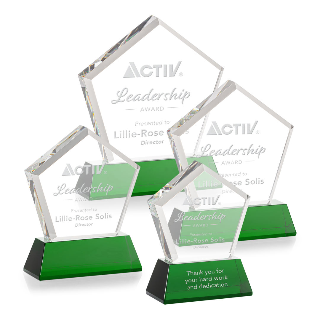 Genosee Award on Base - Green