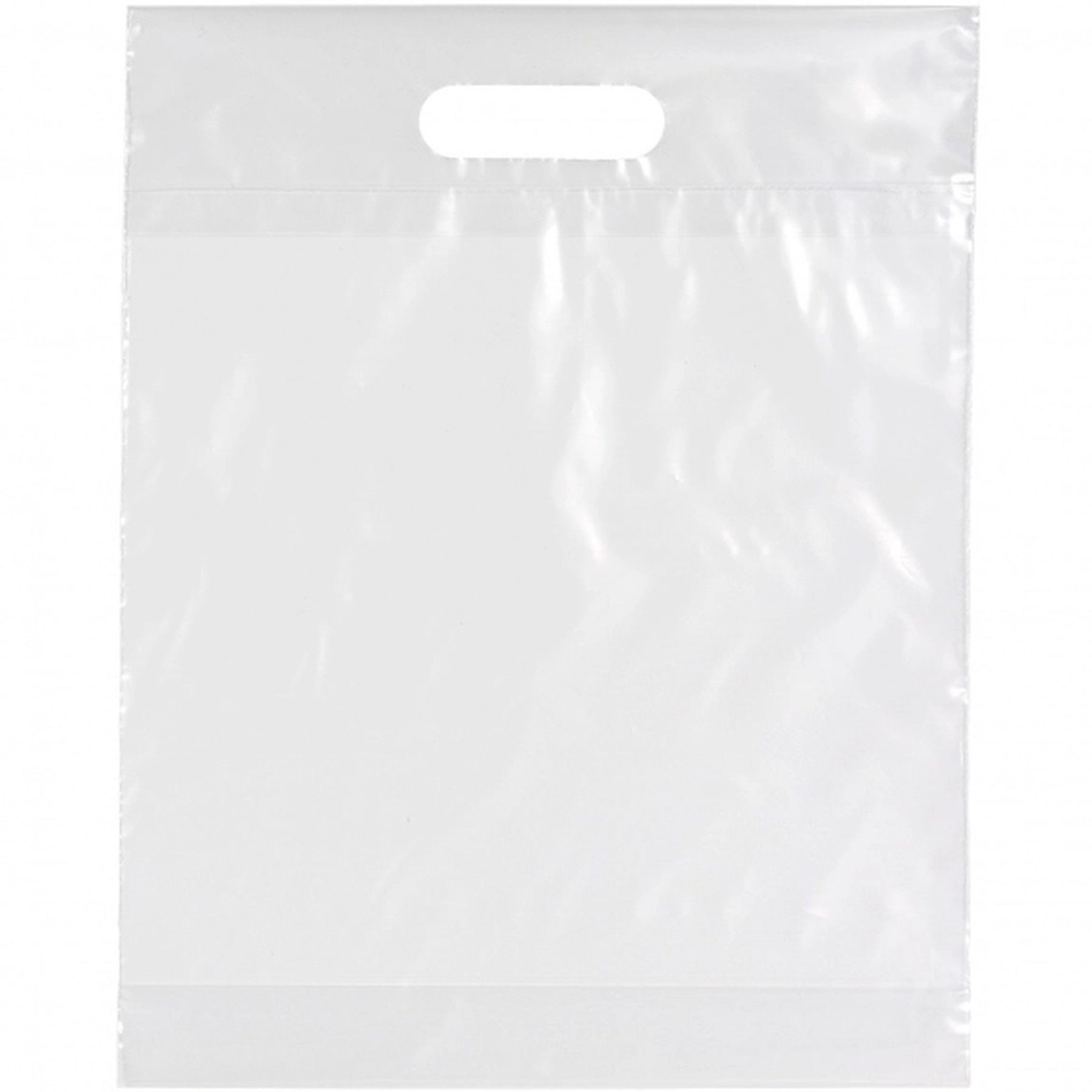 Die Cut Handle Promotional Plastic Bag 8