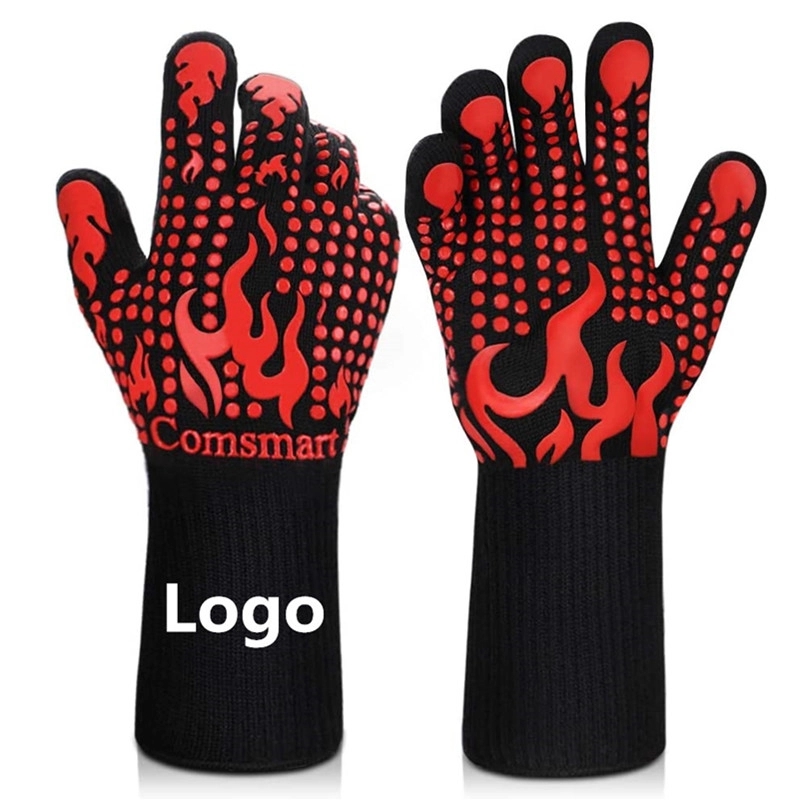 BBQ Gloves Oven Mitts 2