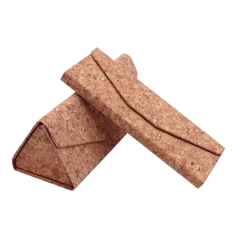 Natural Cork Folding Wood Sunglasses Case 4