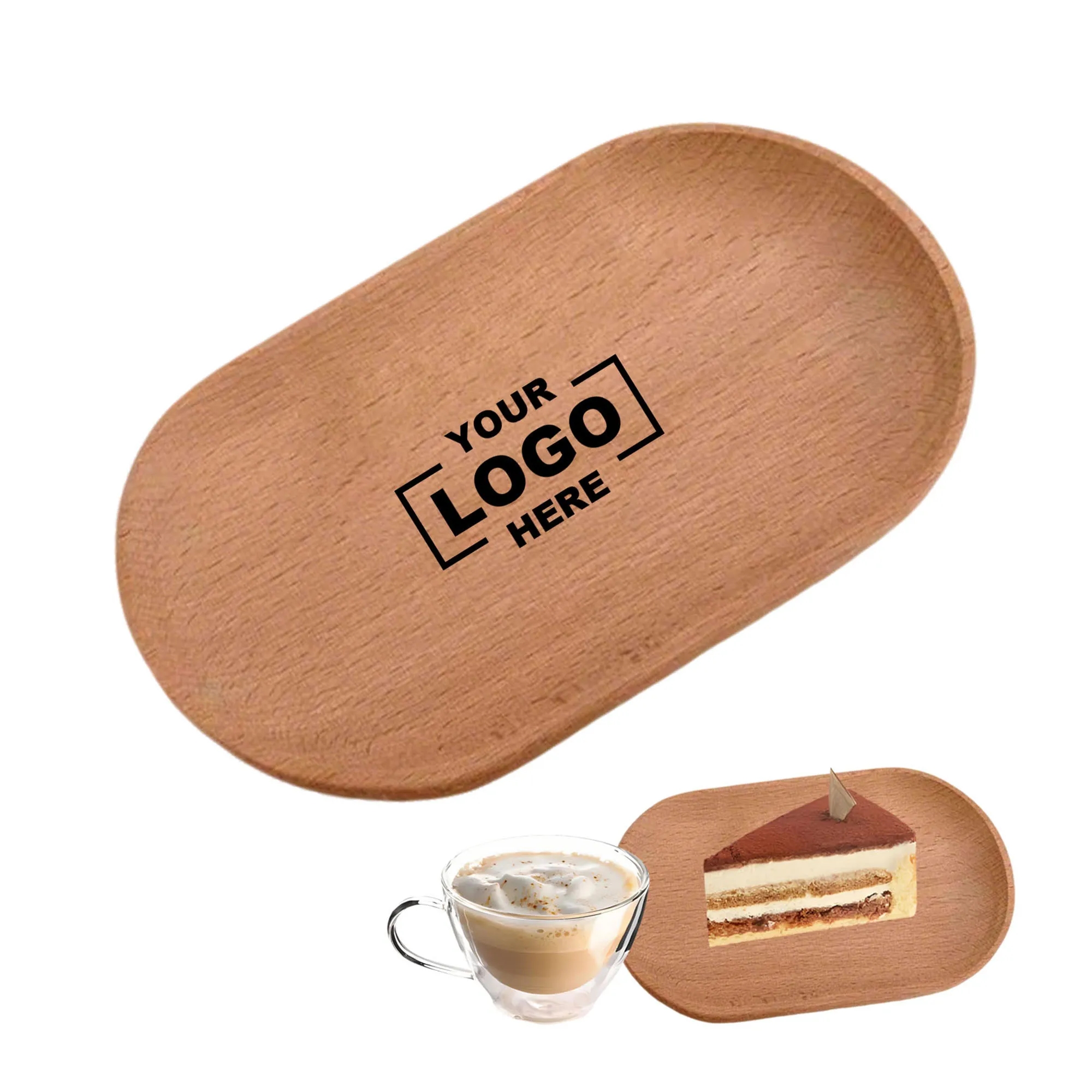 7.87" Wooden Dim Sum Tray