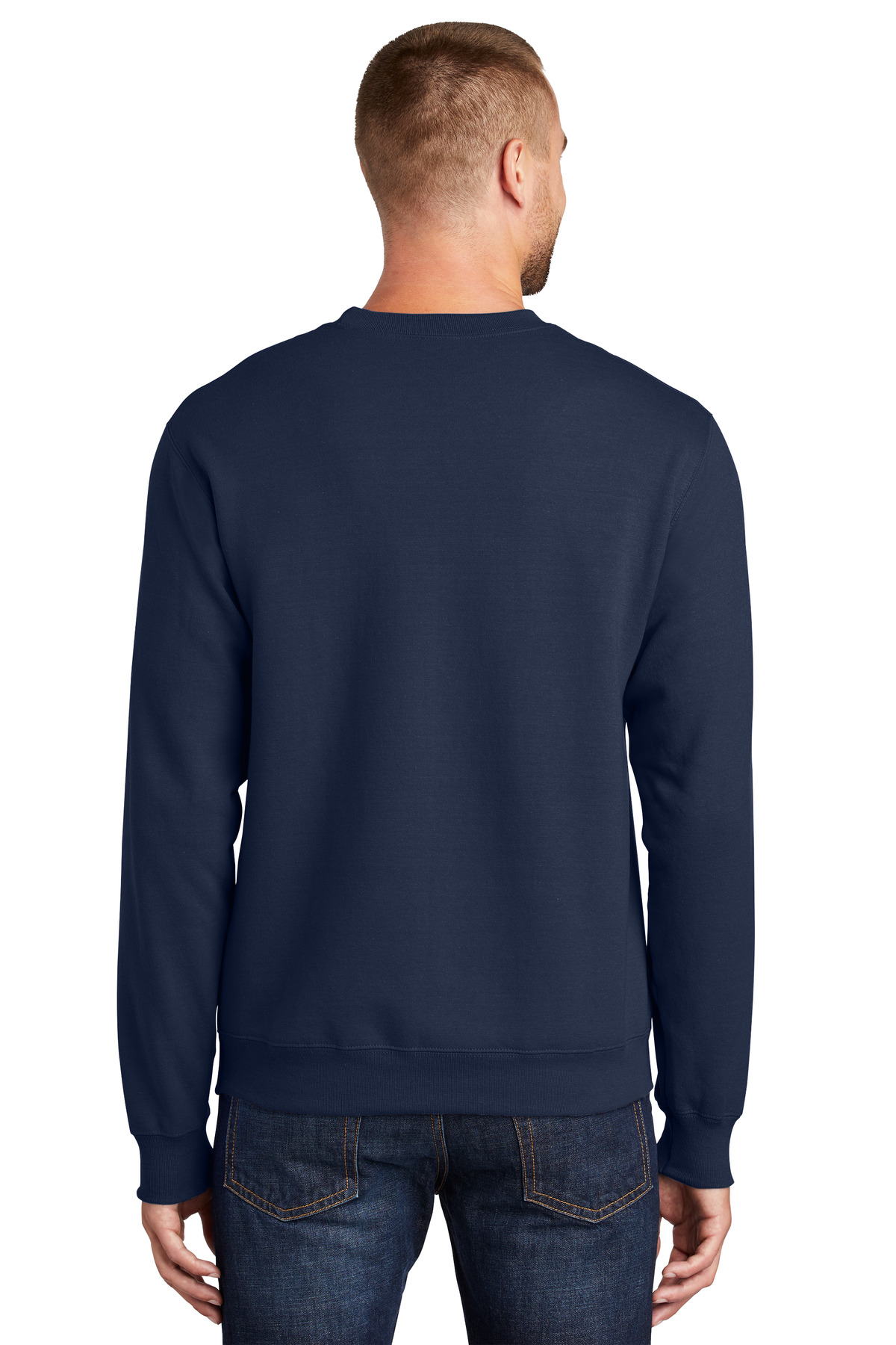 Port & Company® Essential Fleece Crewneck Sweatshirt, custom hoodie or sweatshirt with logo imprint 18