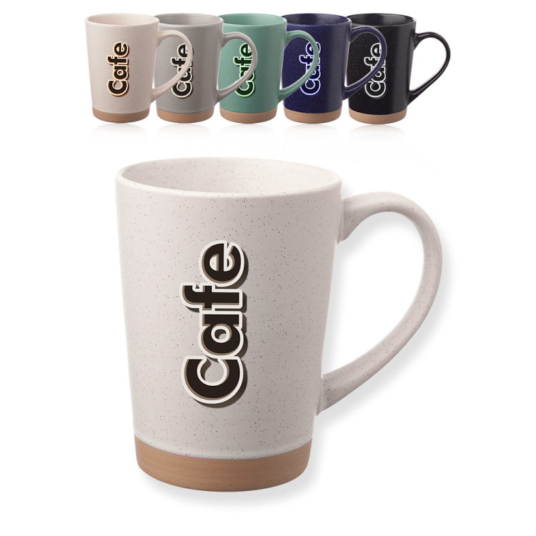 16 oz. Speckled Clay Coffee Mug 2