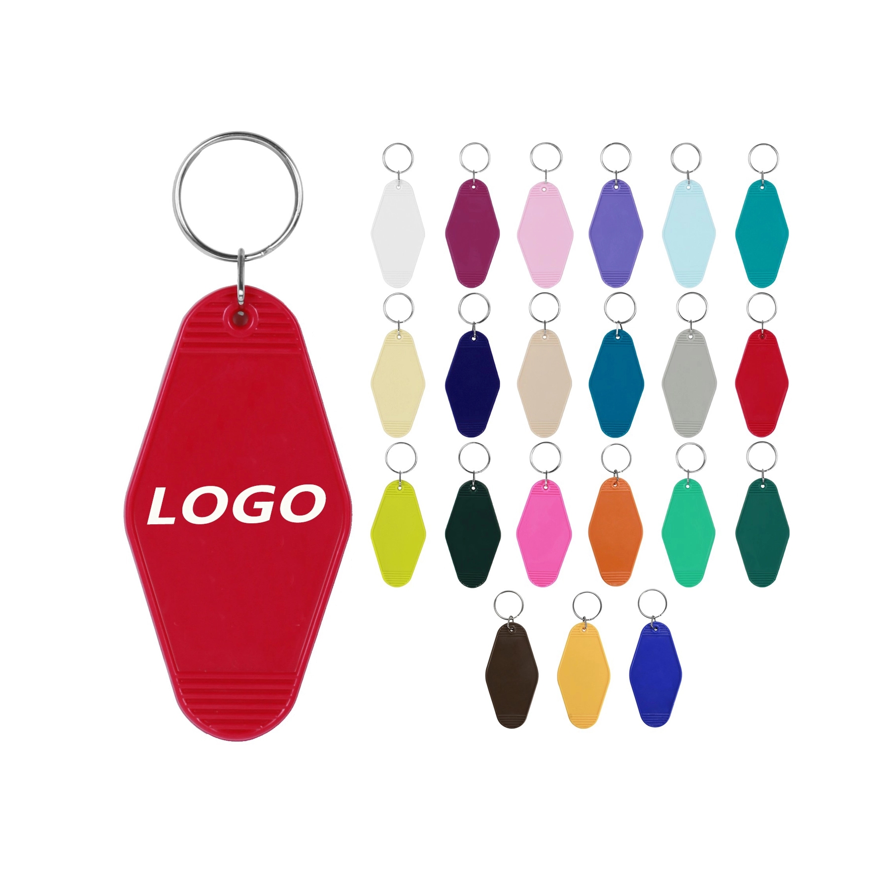 Plastic Motel Key Tag 2