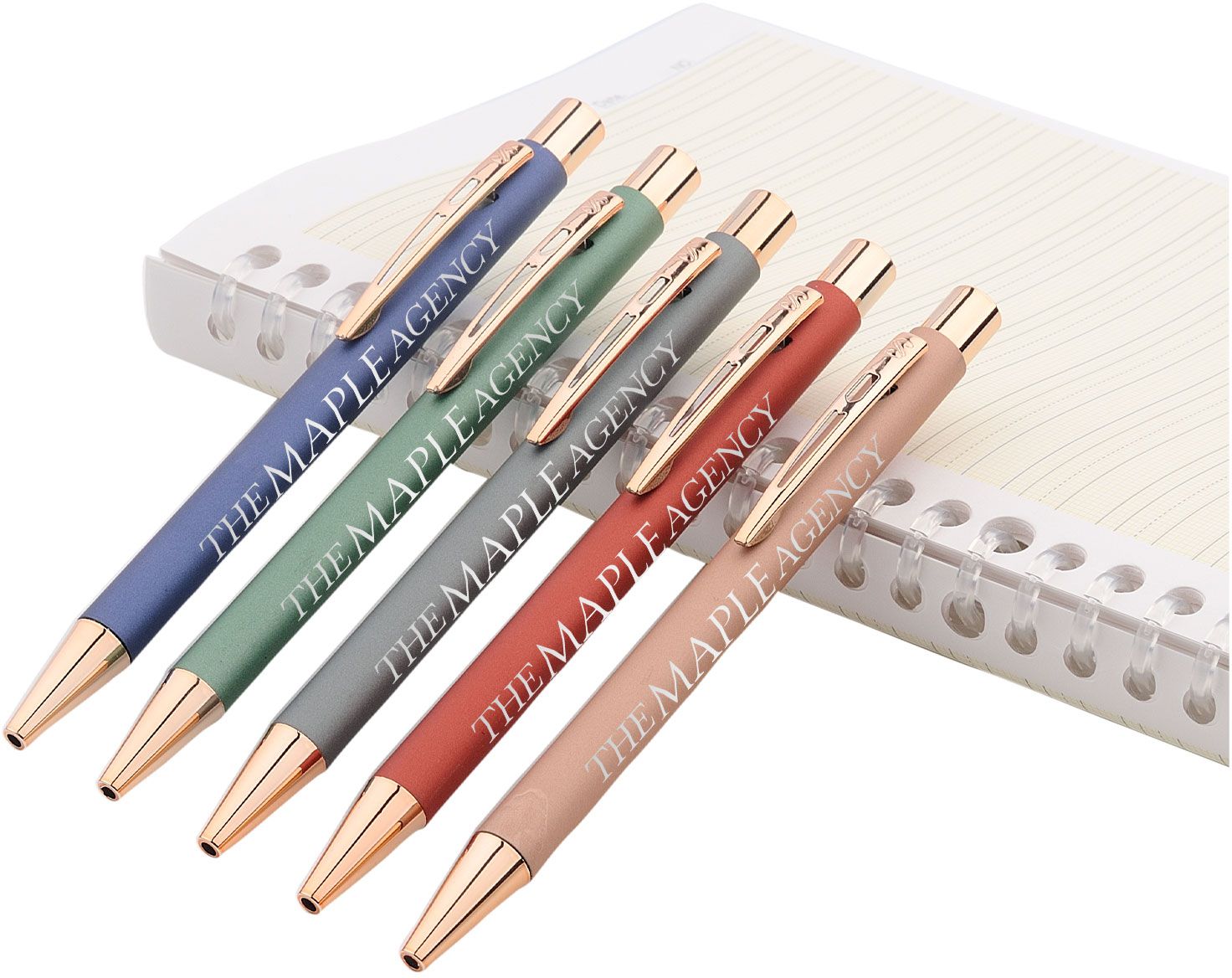 WHITNEY GEL PEN - ROSE GOLD