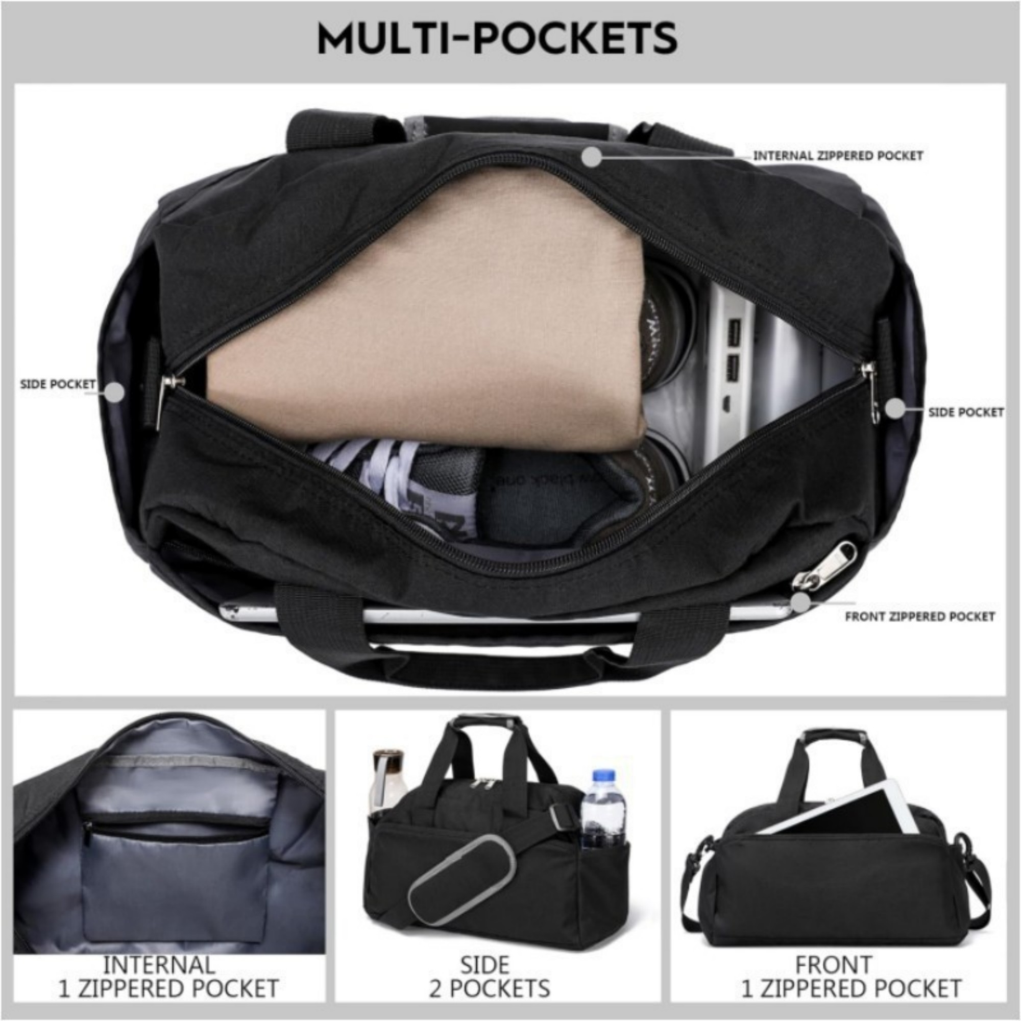 14" Small Gym Bag 6