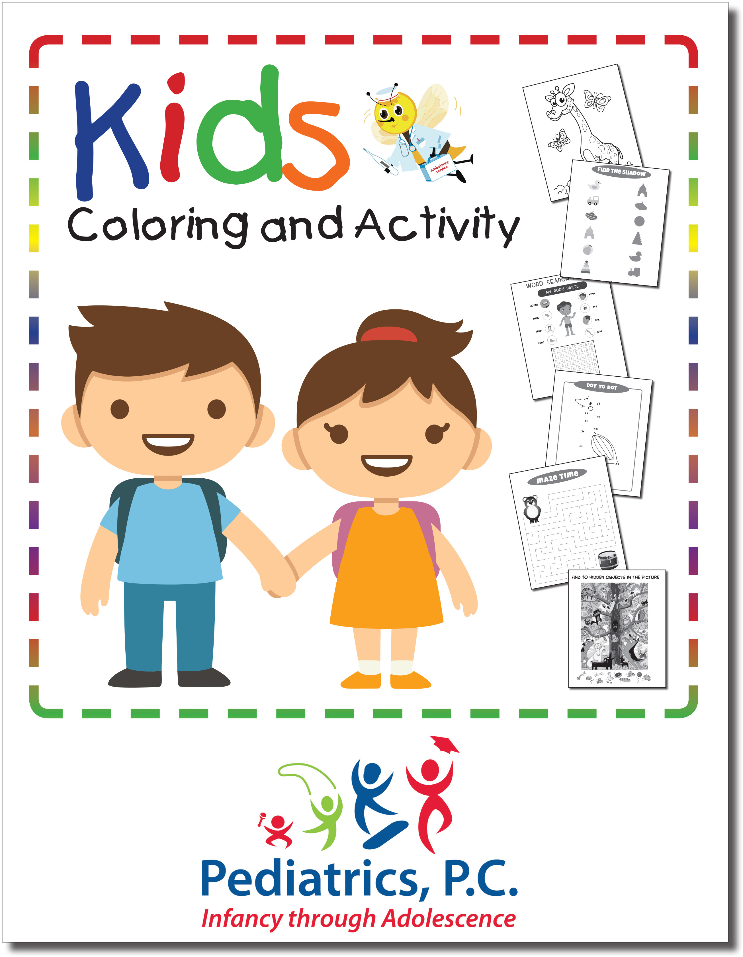 Kids Coloring and Activity Book 2