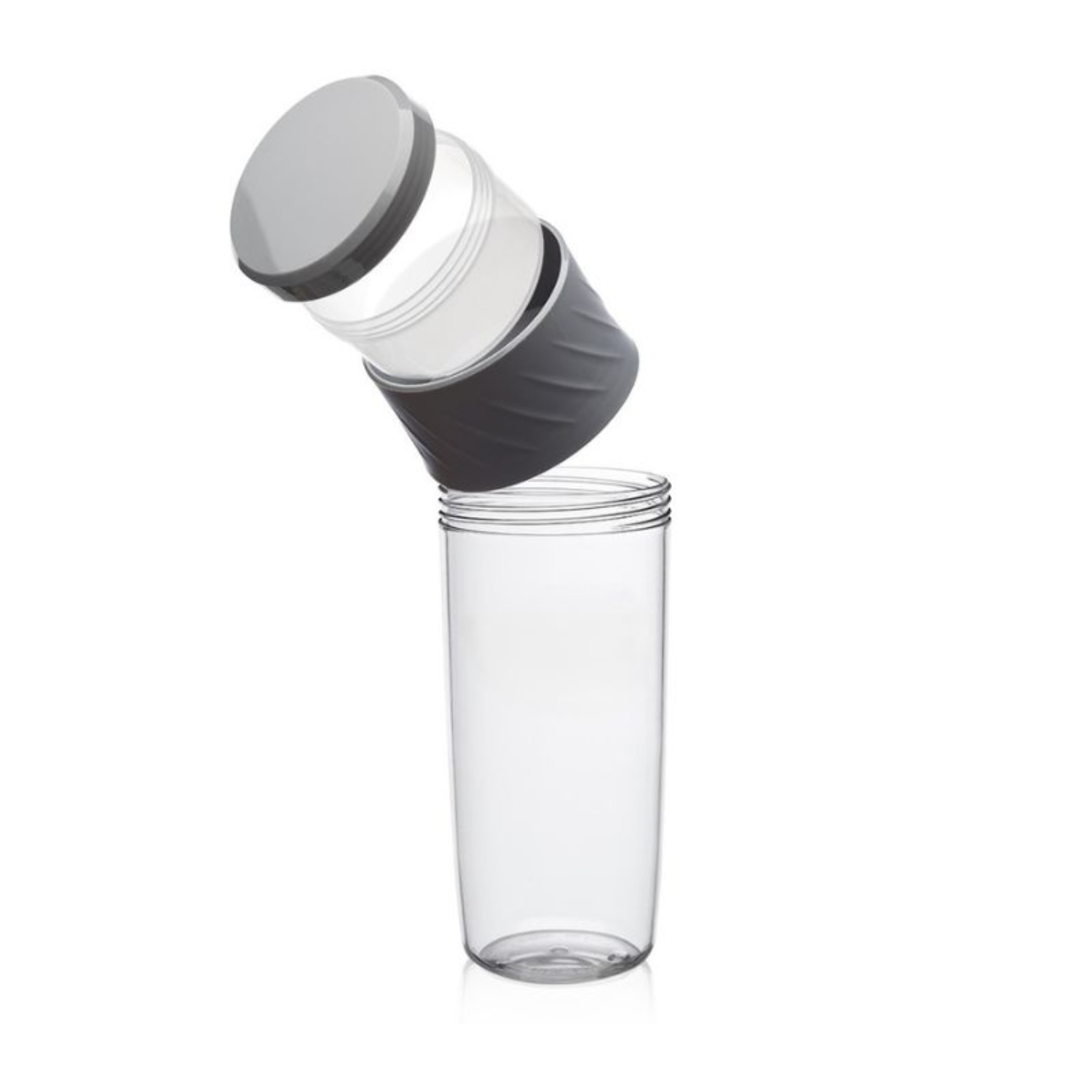 Sip and Snack Sports Plastic Water Bottle, 16 oz. 8