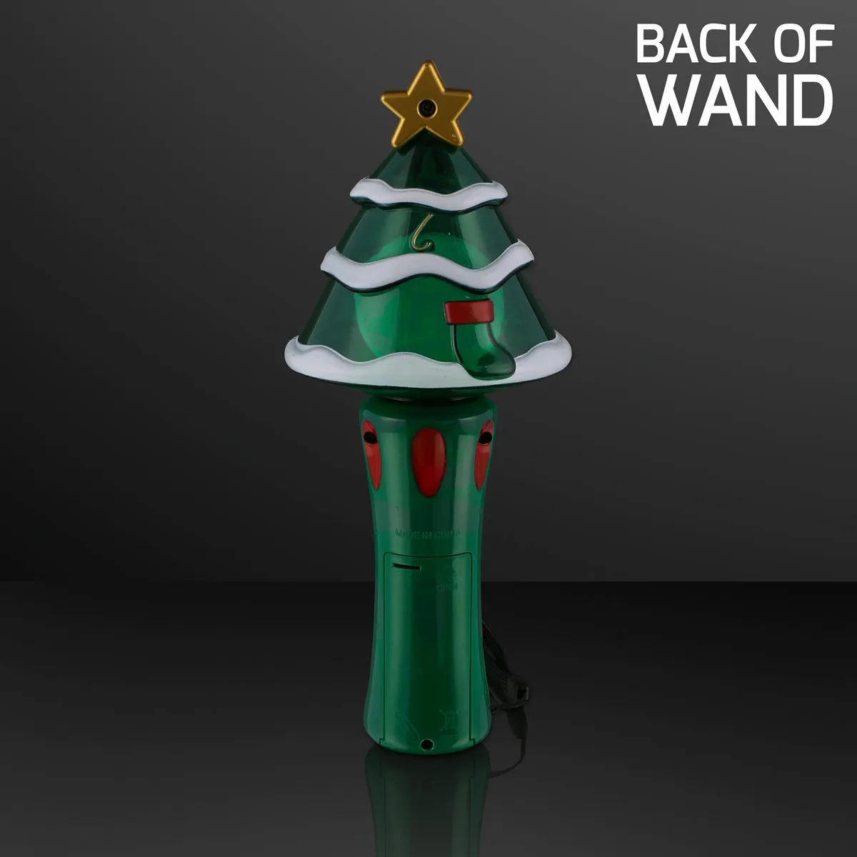 Fun Lights Christmas Tree Wand Spinner, 7.7" 2