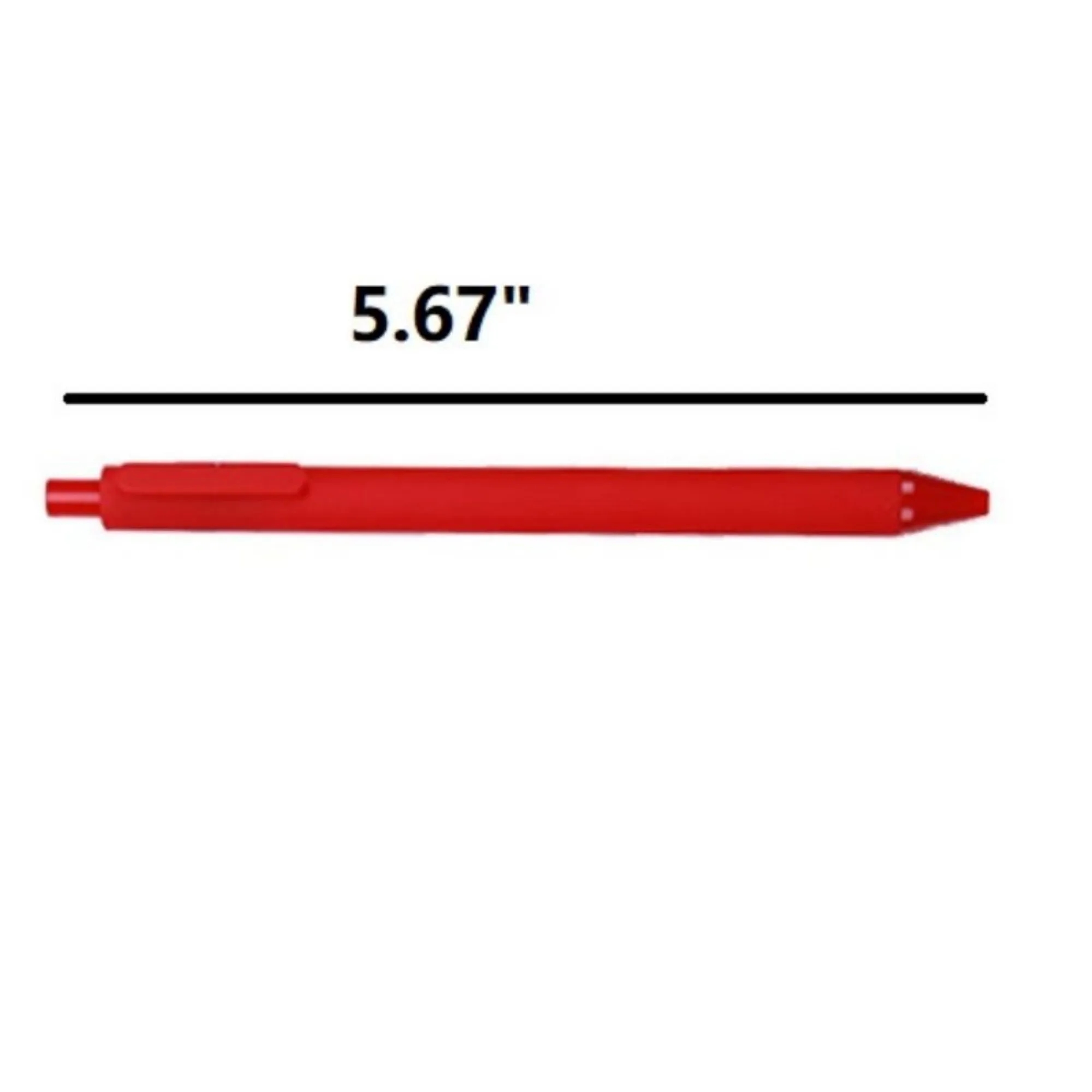Pinkycolor Capless Retractable 1.0 Bullet Shape Gel Pen 2