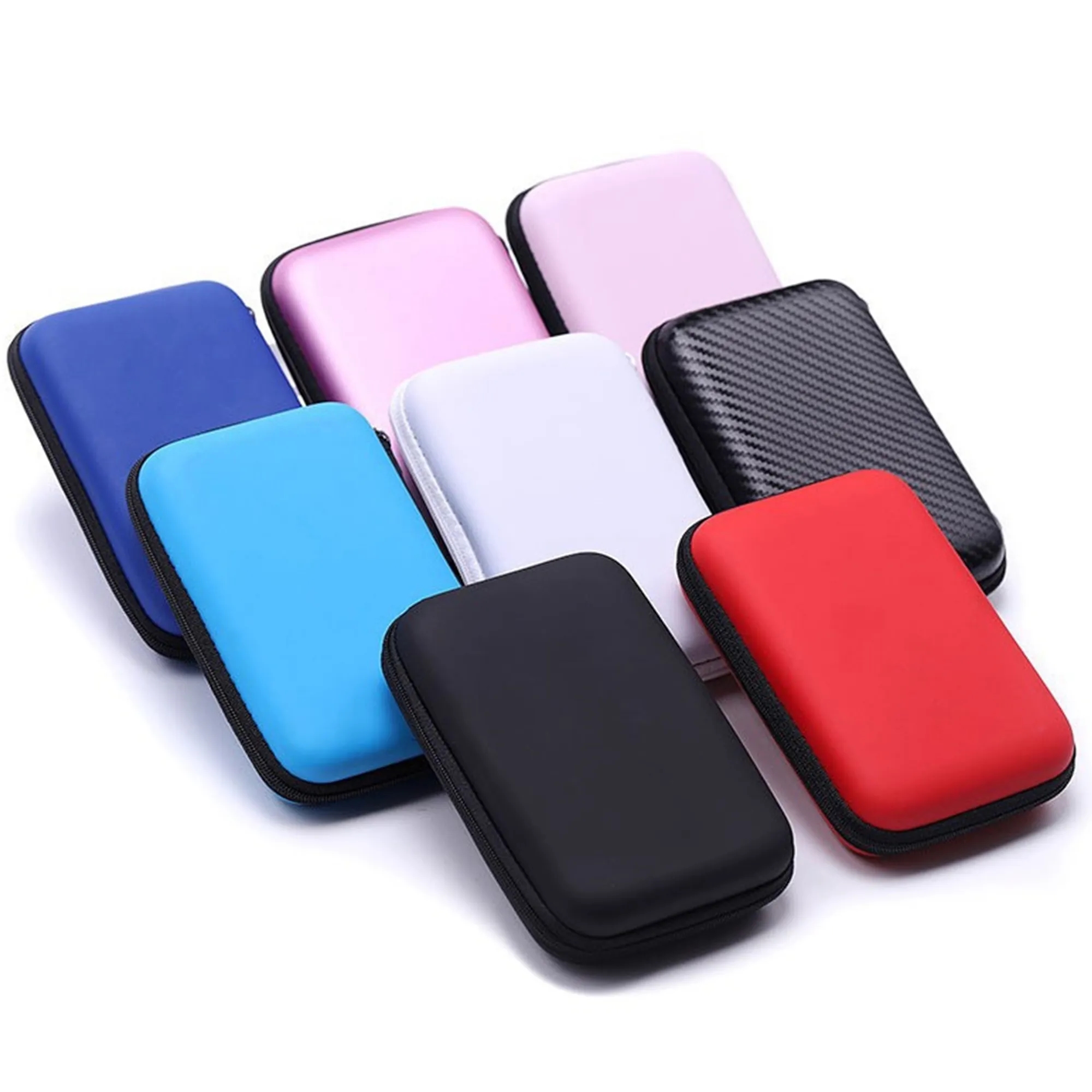 Square Storage Case For Headphones And Cable 3
