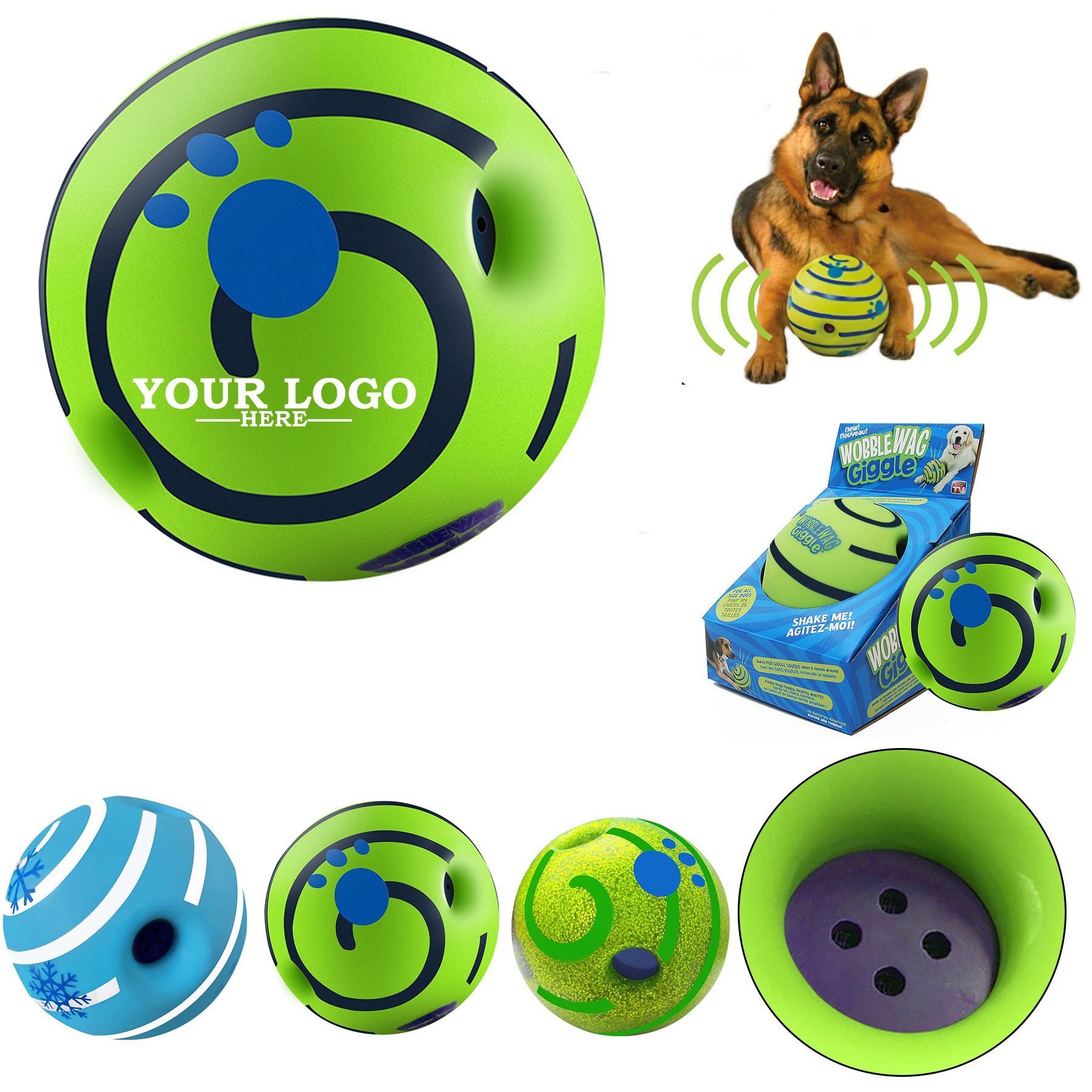 Wobble Wag Giggle Dog Toy