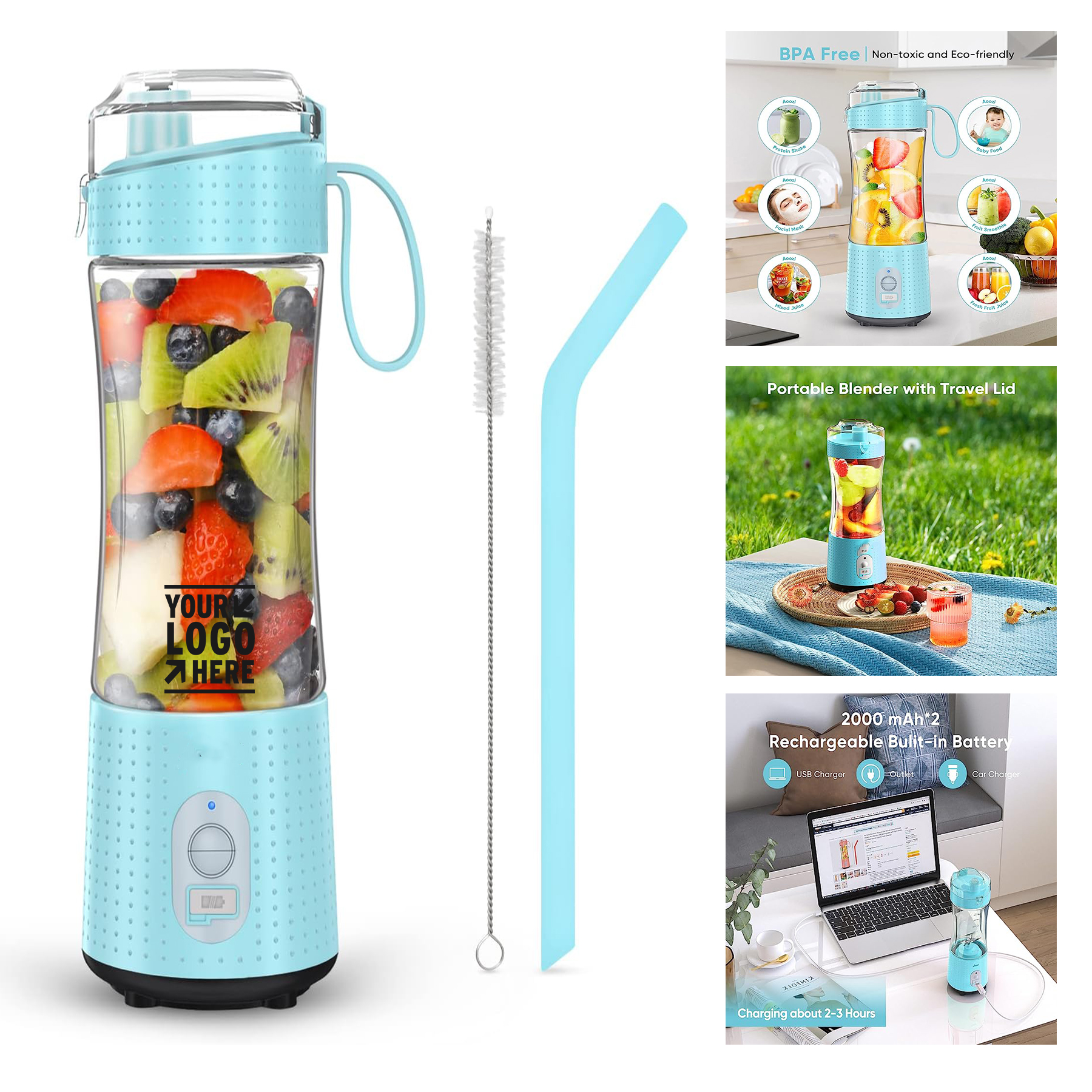 Portable Blender for Shakes and Smoothies