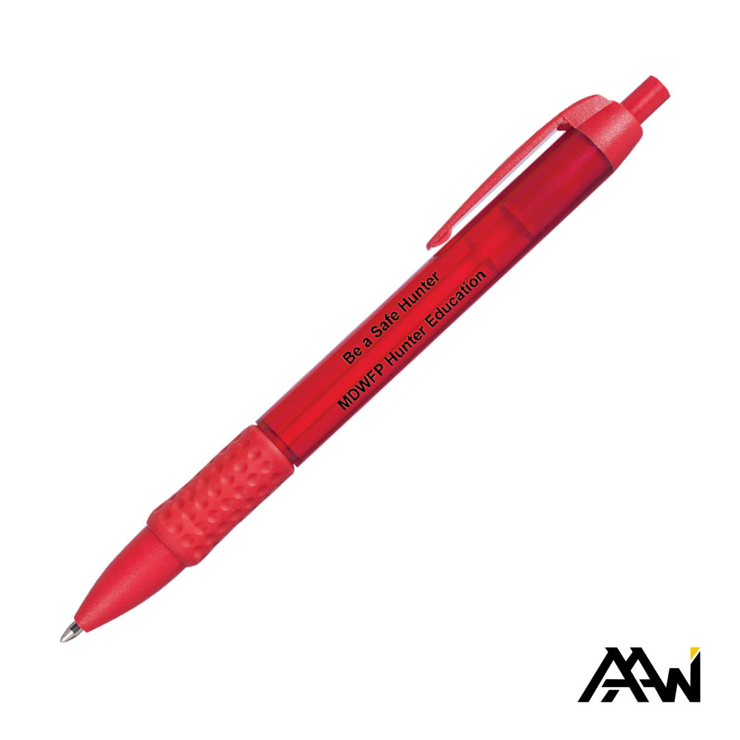 Widebody Grip Pen Translucent Barrel - Matte 25