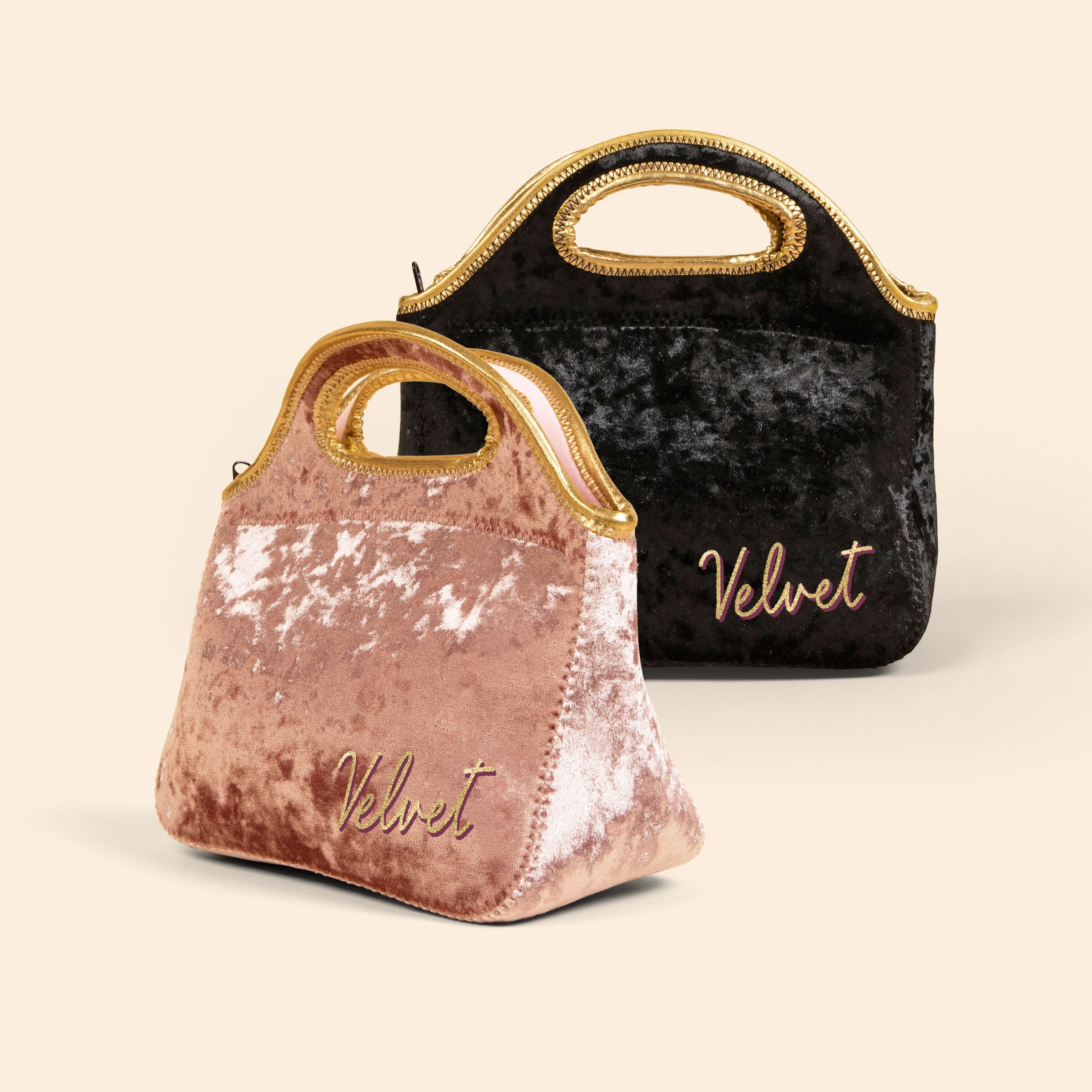 KLUTCH - VELVET NEOPRENE LUNCH BAG