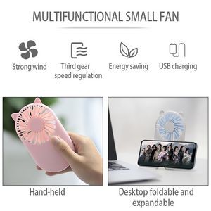 Usb Chargeable Desktop Fans 2