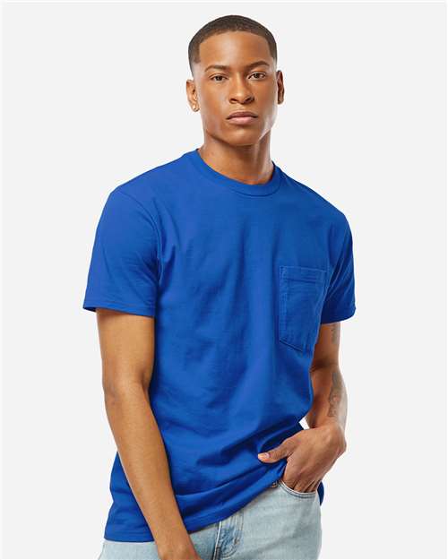 Unisex Heavyweight Jersey Pocket T-Shirt - 293 59