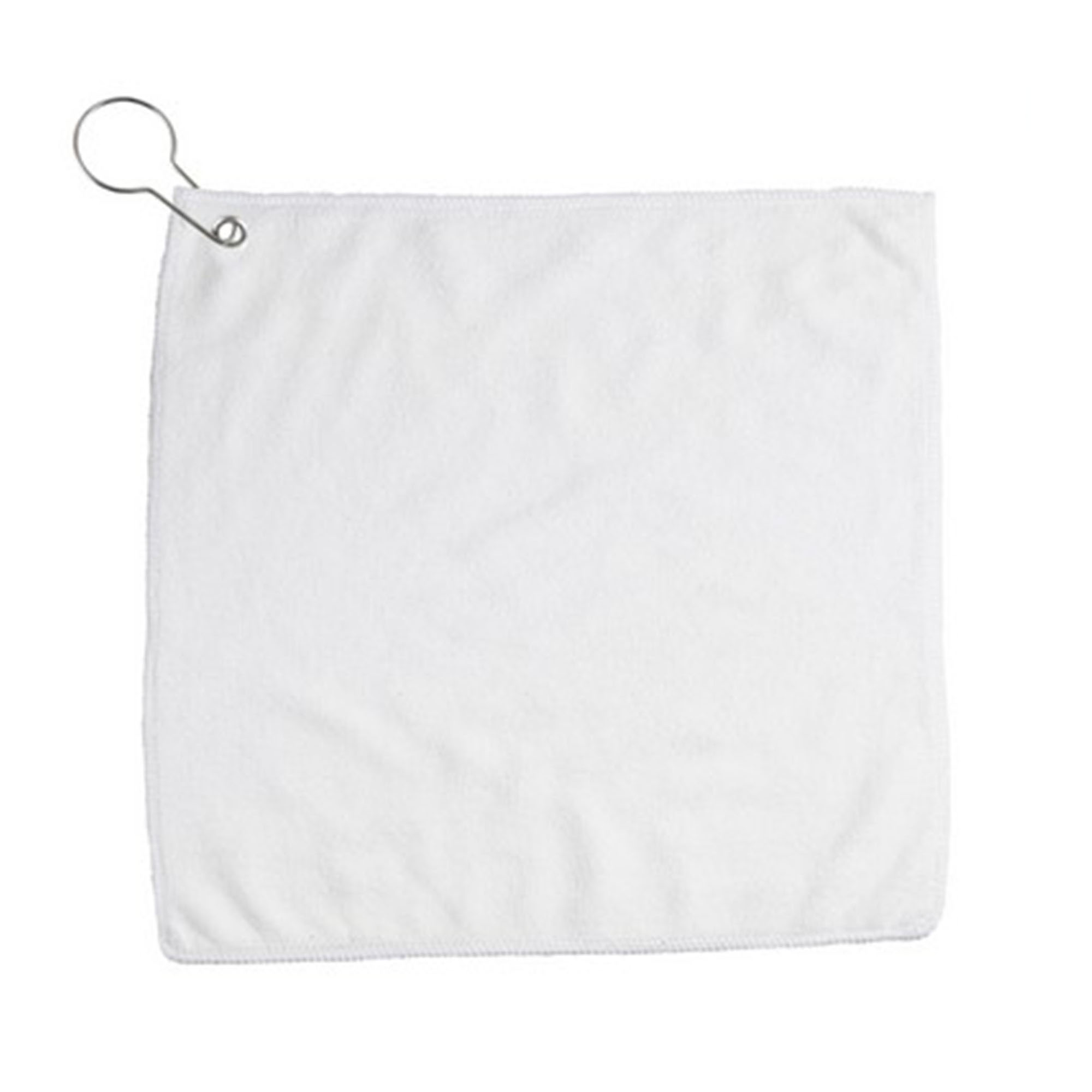 11.8" x 11.8" Screen Printed 300GSM Microfiber Golf Towel 7