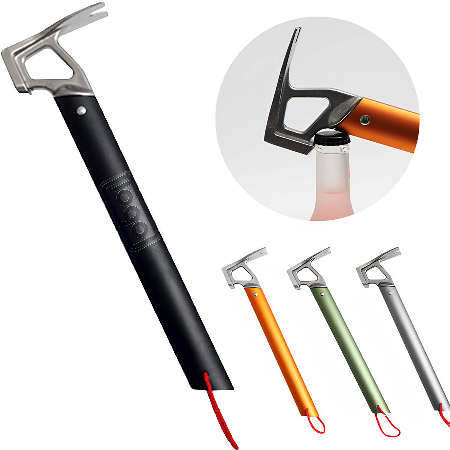 Lightweight Aluminum Hammer for Outdoor Camping 2