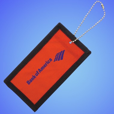 NYLON LUGGAGE TAG - RED 2