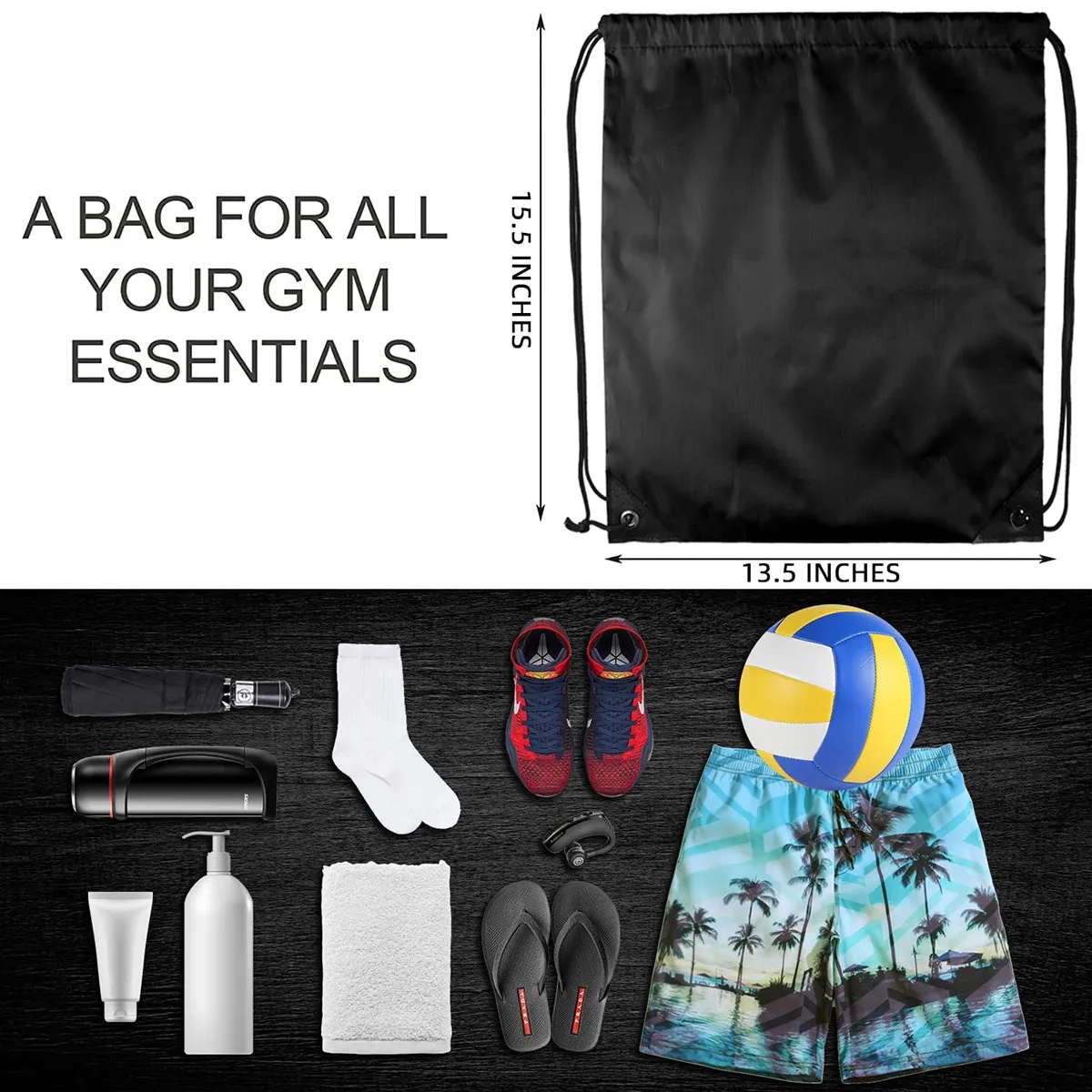 Drawstring Backpack Bags 4
