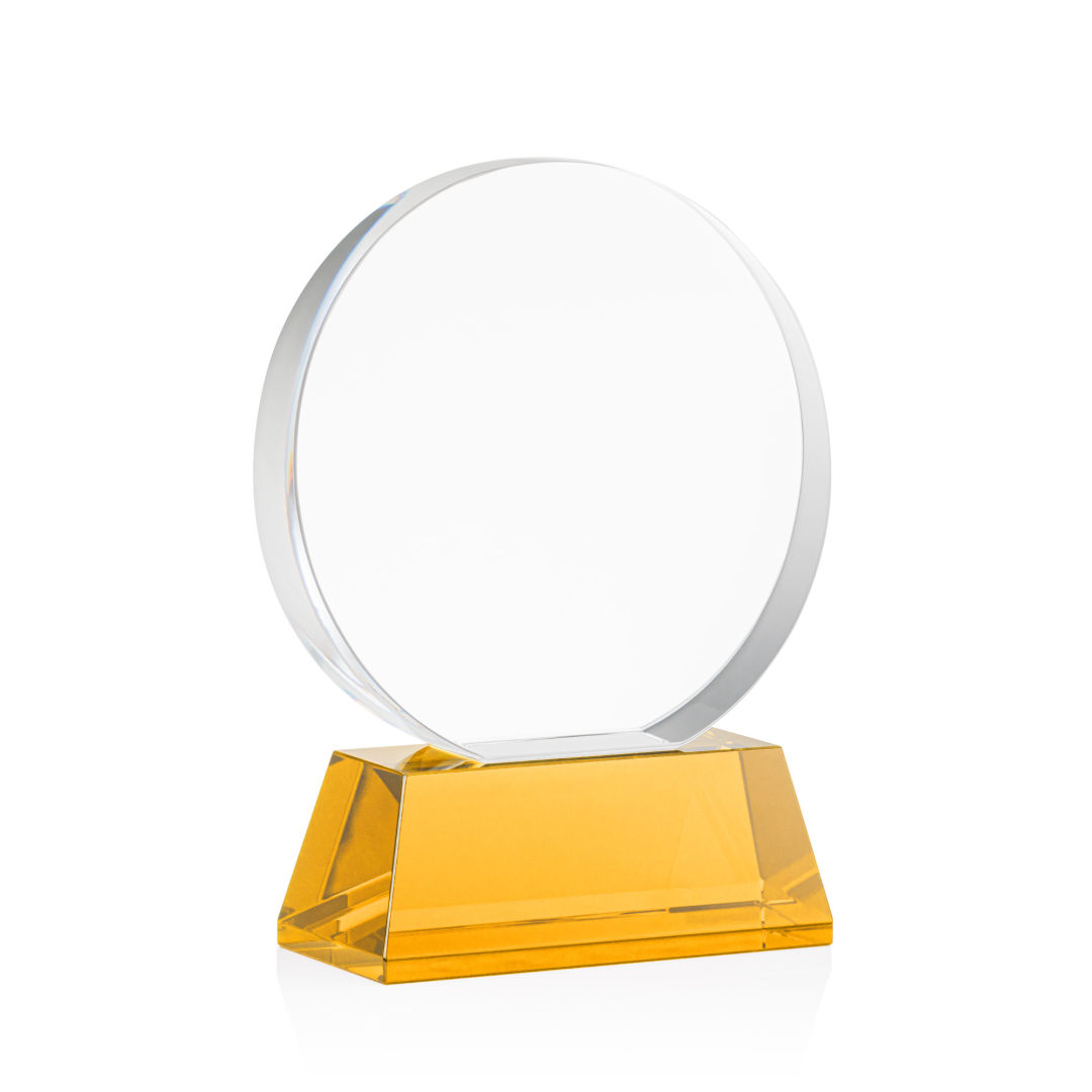 Glenwood Vividprint™ Award on Base - Amber 8
