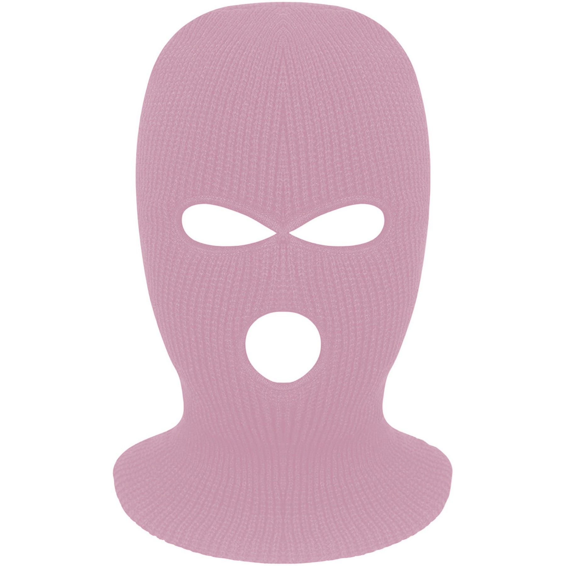 Custom 3 Holes Knitted Ski Mask Neck Gaiter Balaclava 15