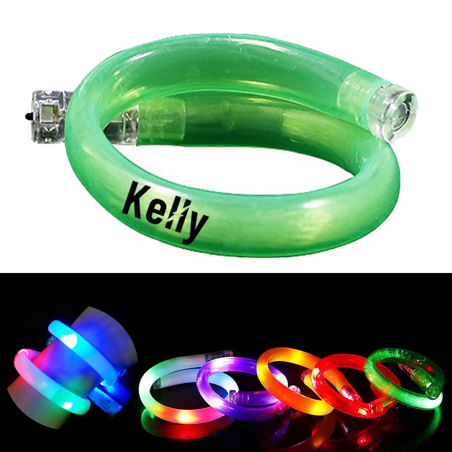 Led Coil Tube Bracelets 2