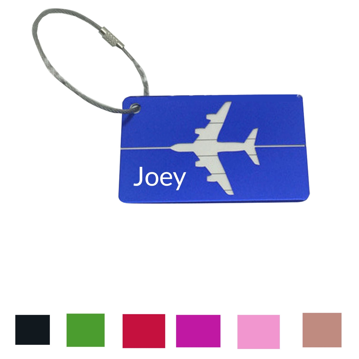 Aluminium Boarding Luggage Tag 3