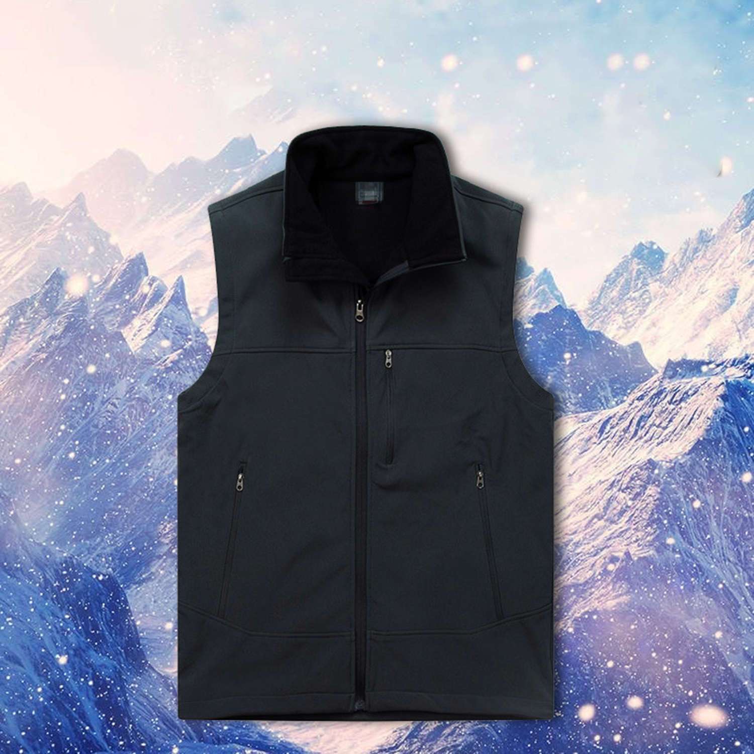 Sleeveless Soft Polar Fleece Vest 2