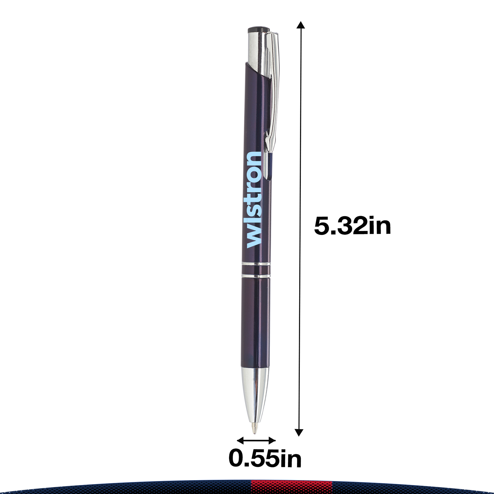 Plov Retractable Plastic Ballpoint Pens 3
